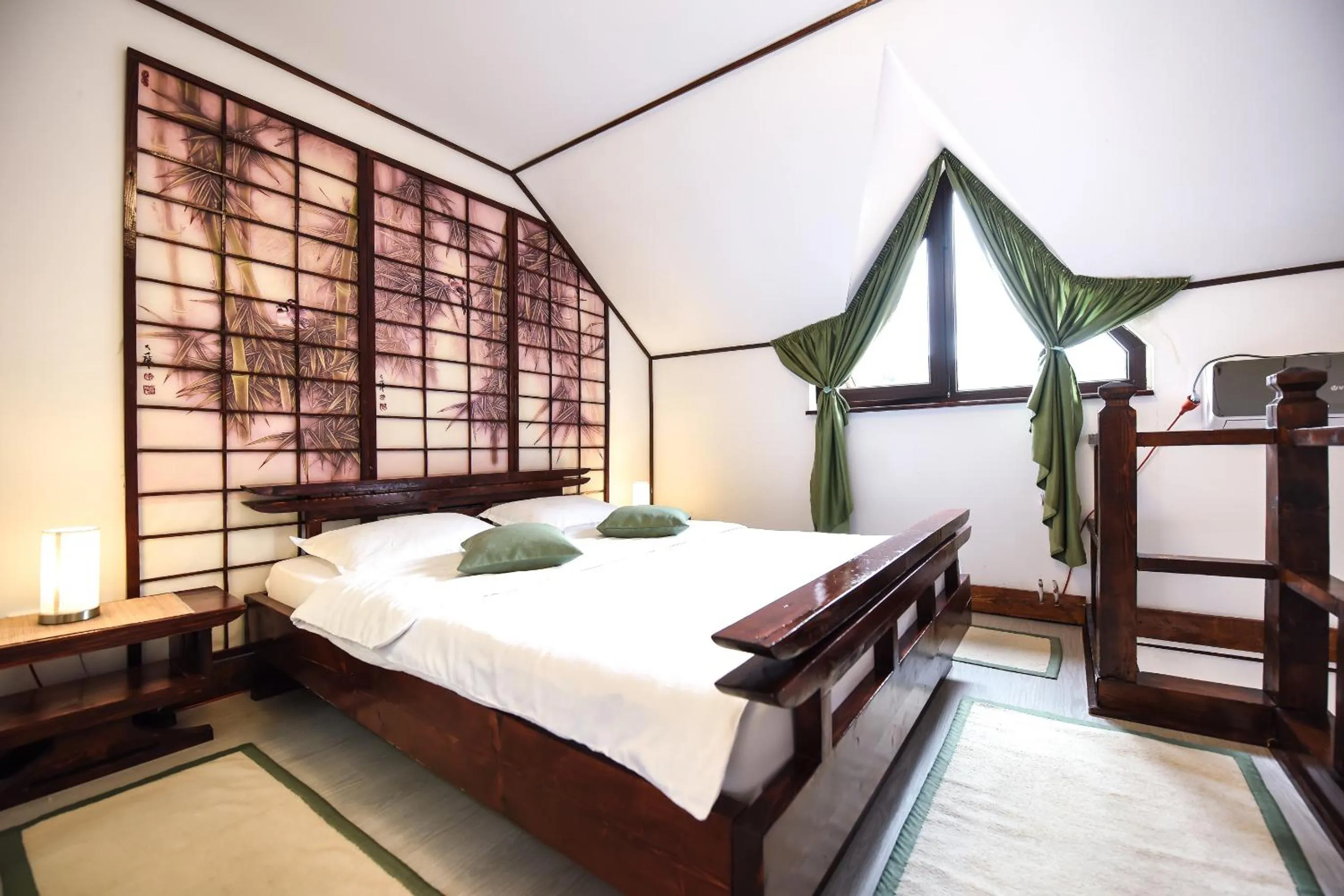 Bed in Casa Lily - Japanese Retreat