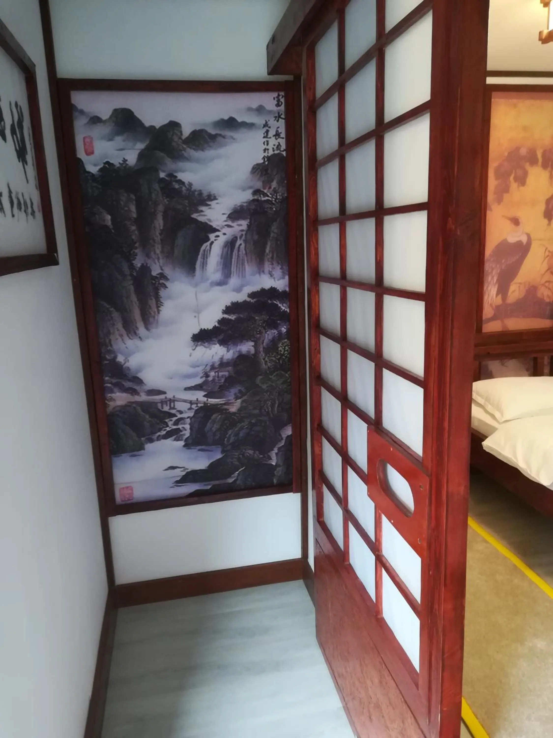 Decorative detail, Bed in Casa Lily - Japanese Retreat
