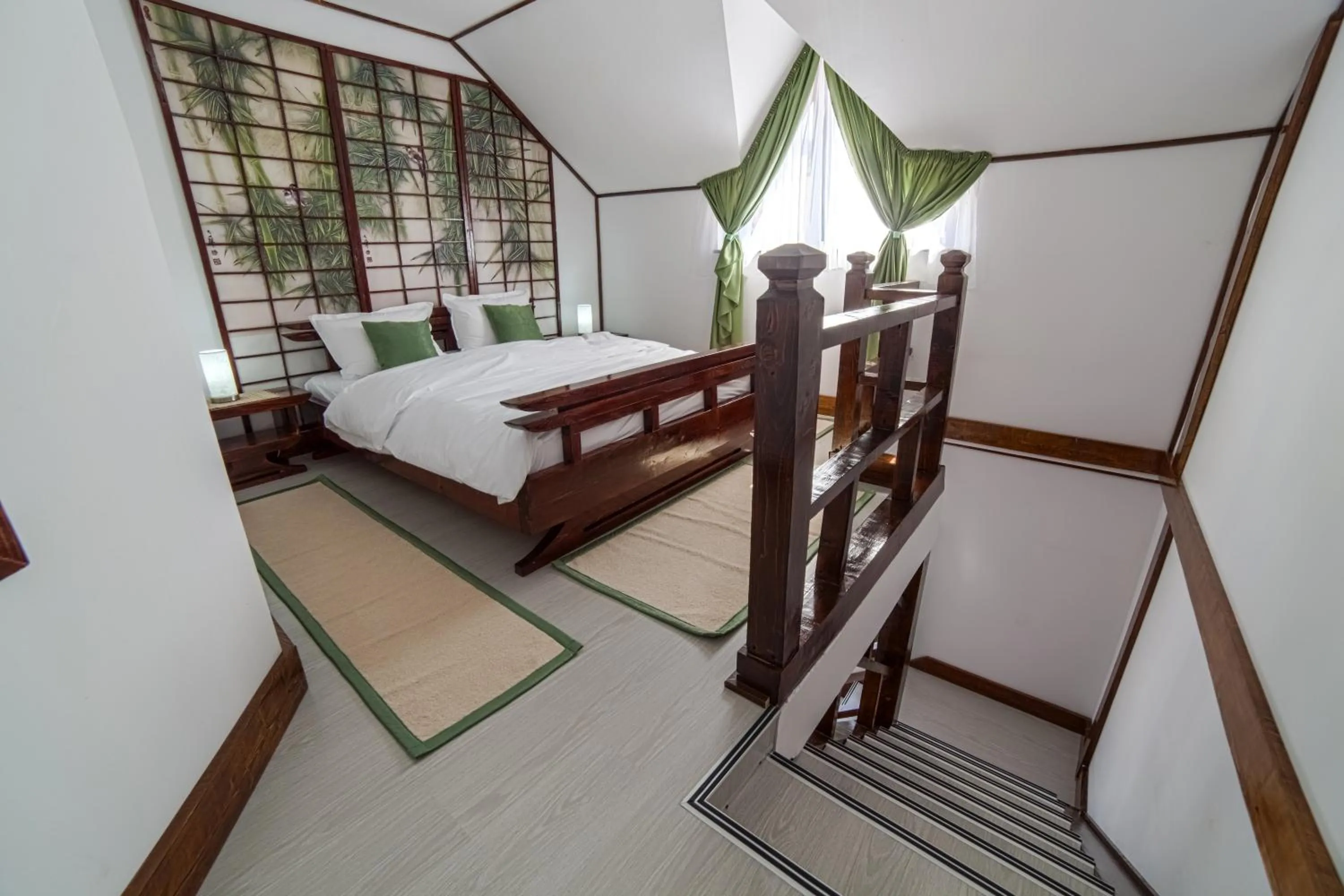 Bed in Casa Lily - Japanese Retreat
