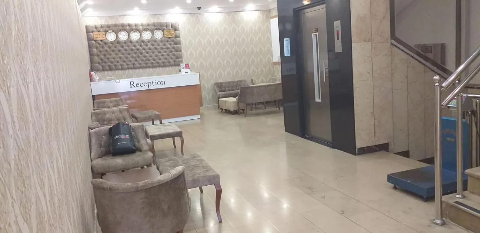 Lobby or reception in Dempa Hotel