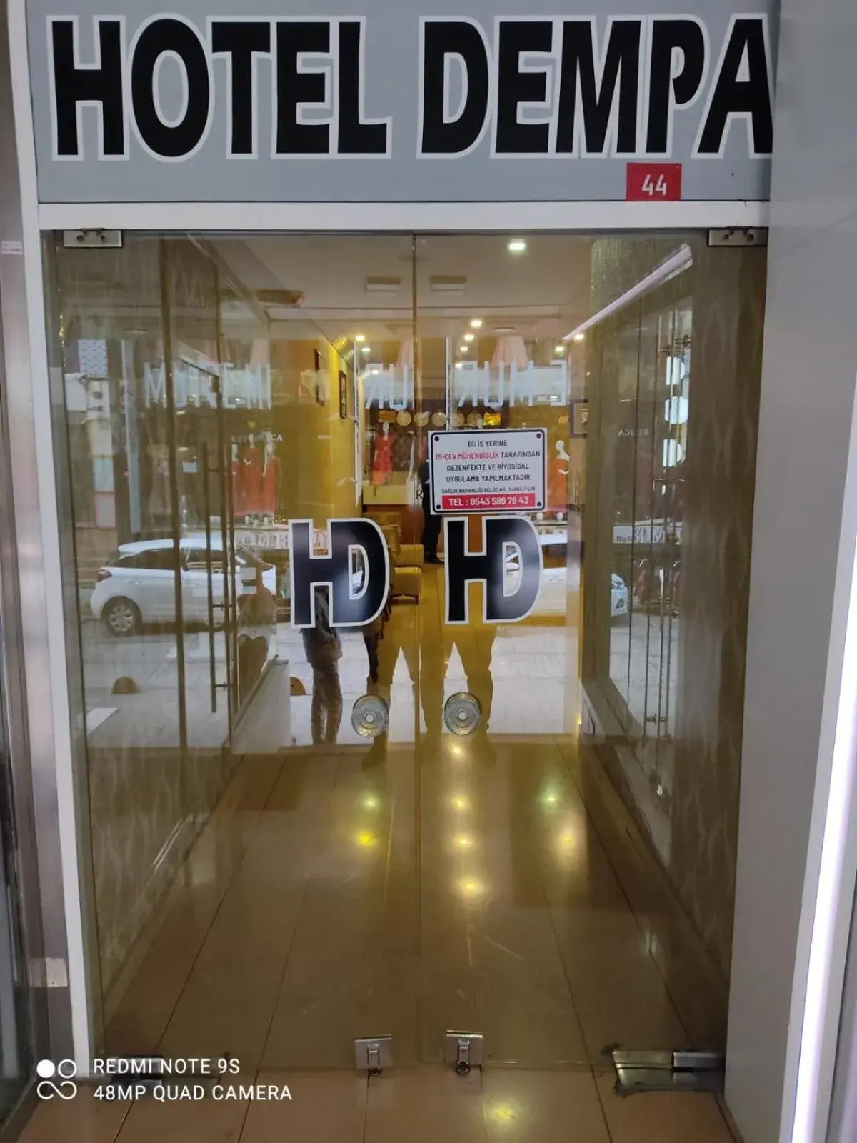 Facade/entrance in Dempa Hotel Facade/entrance in Dempa Hotel