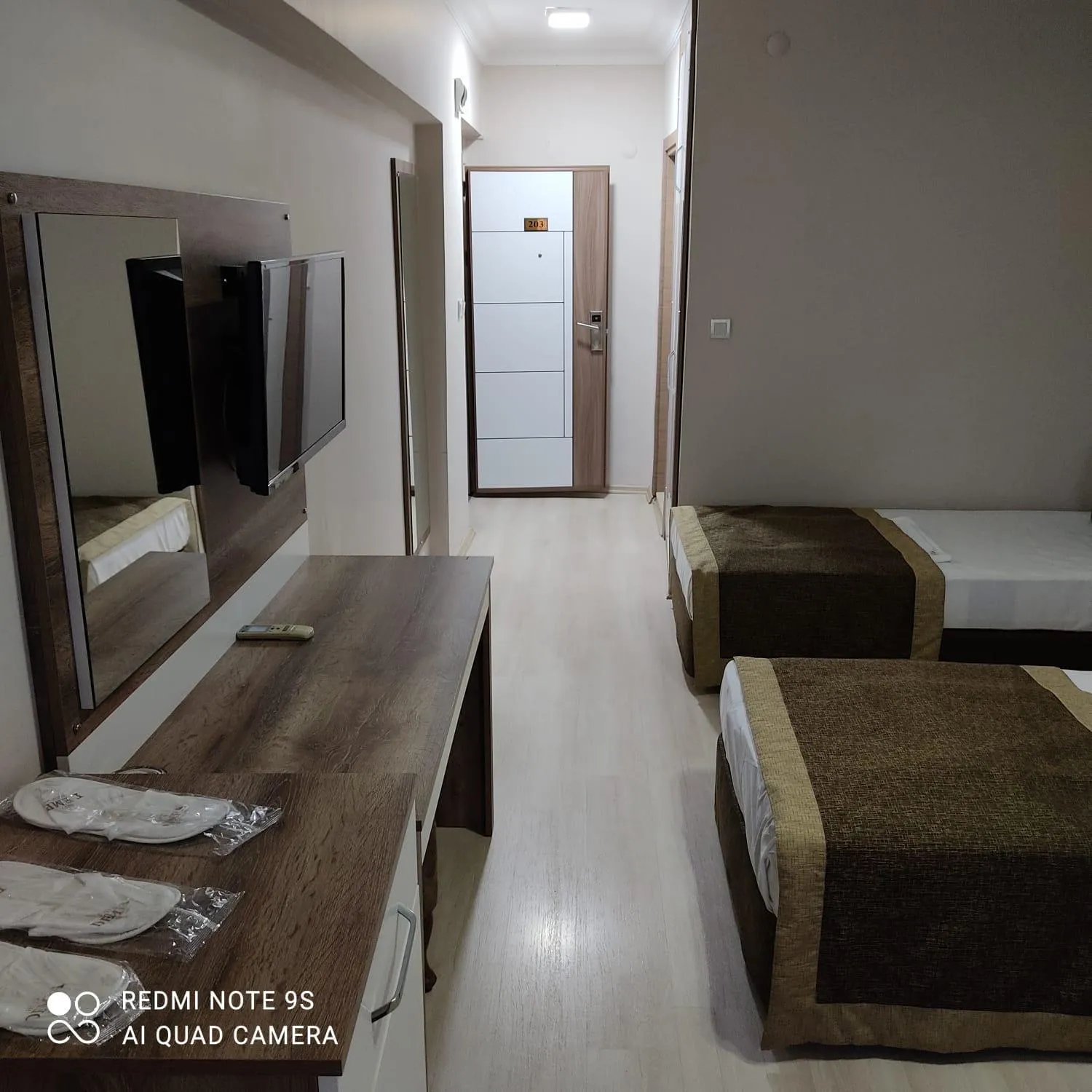 Photo of the whole room, Bed in Dempa Hotel