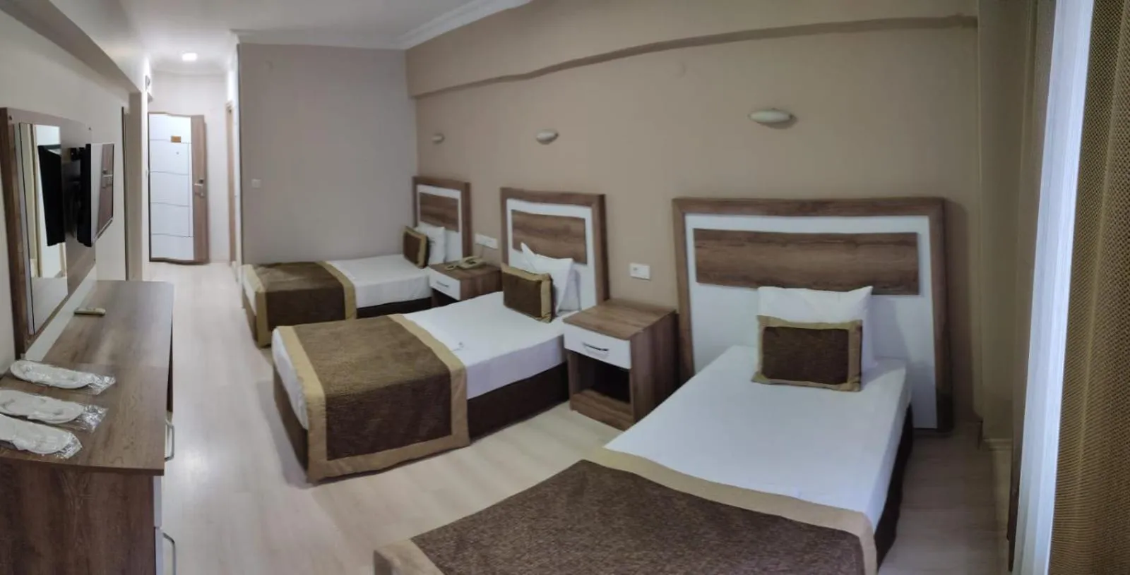 Photo of the whole room, Bed in Dempa Hotel