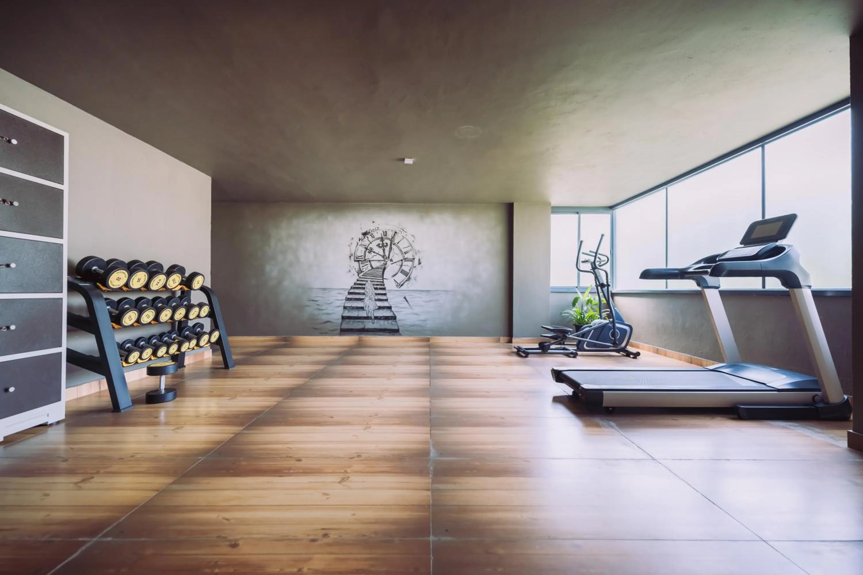 Fitness centre/facilities in EVORA Resort and SPA