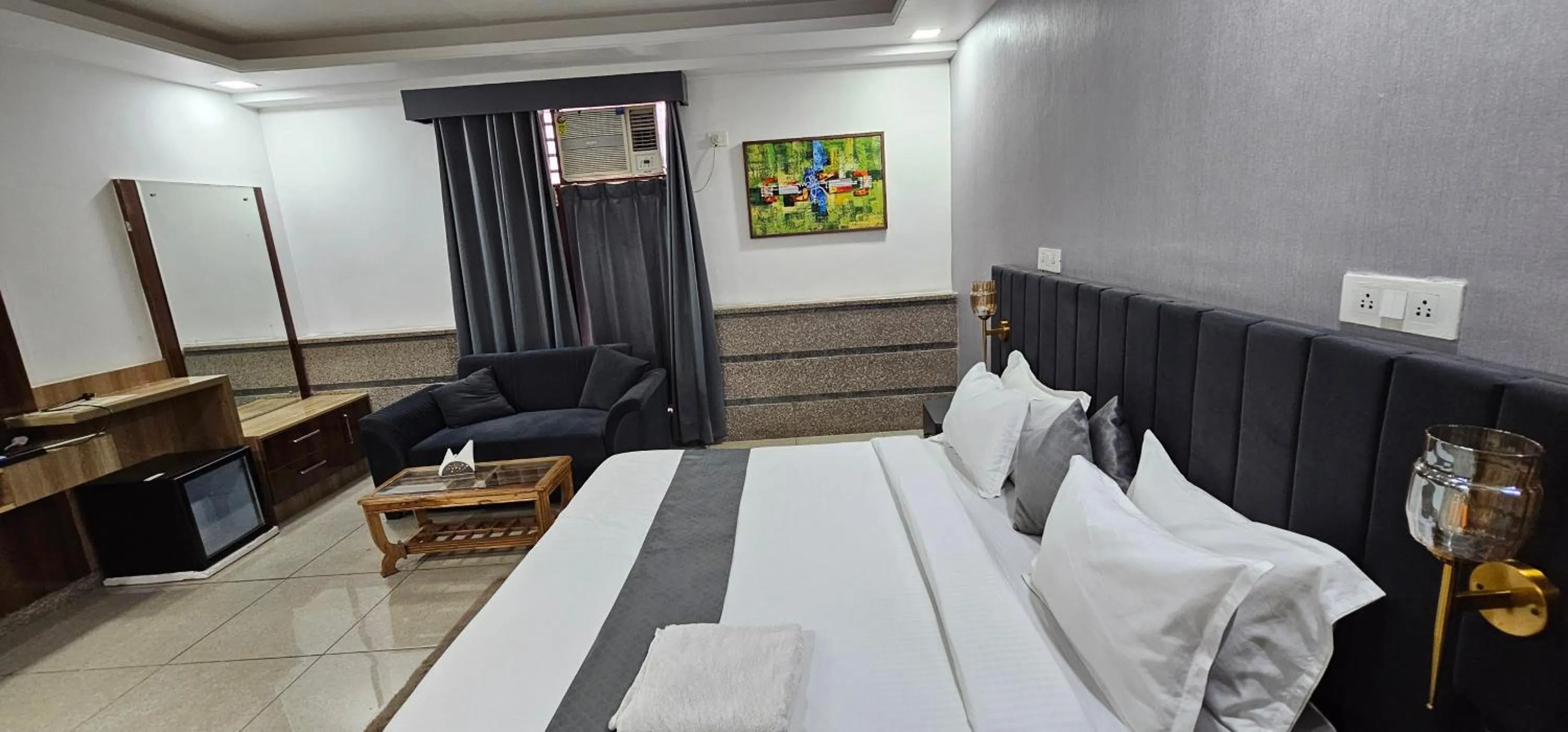 Bed in Raj Residency Gurgaon