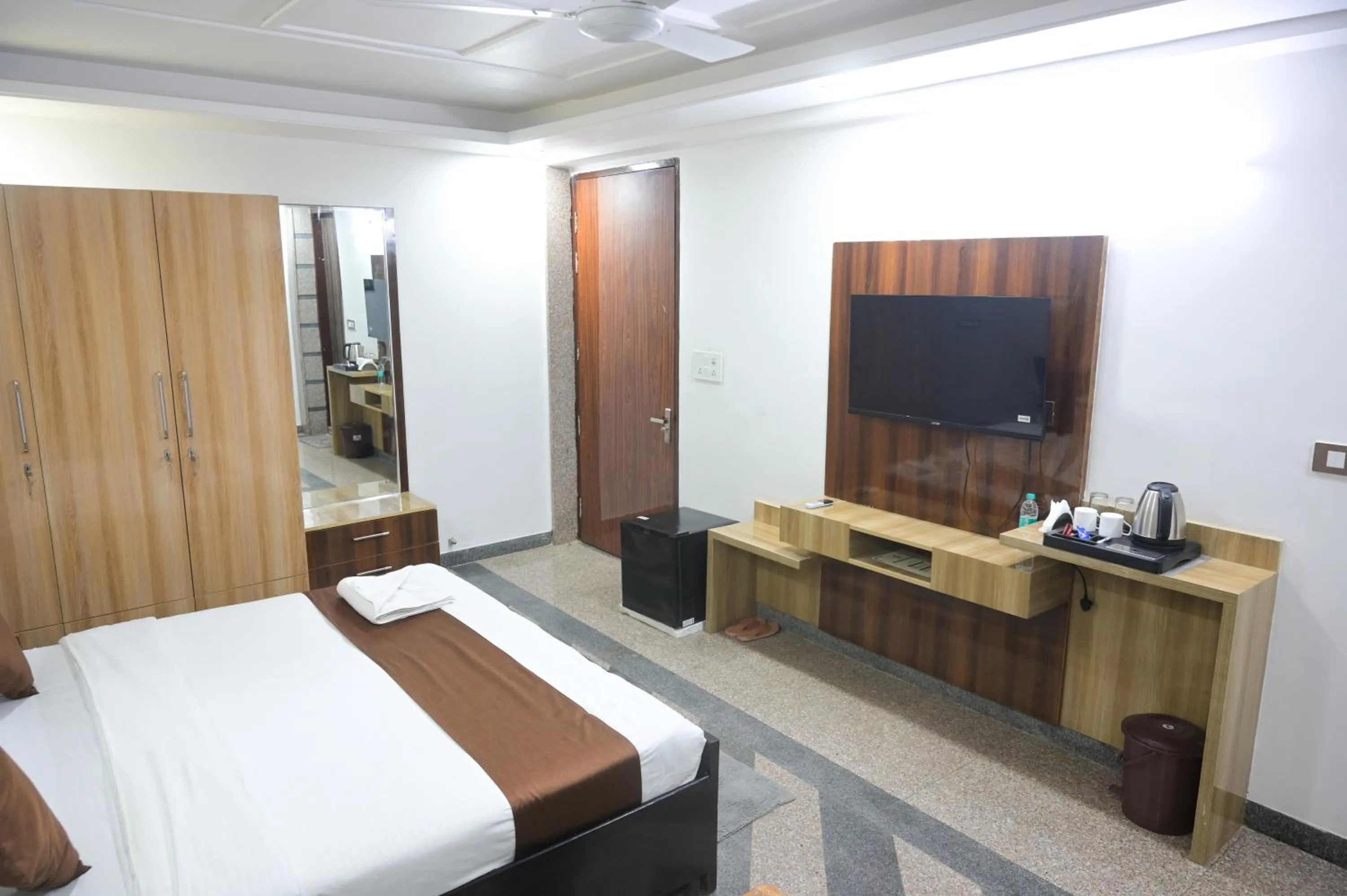 Bed in Raj Residency Gurgaon