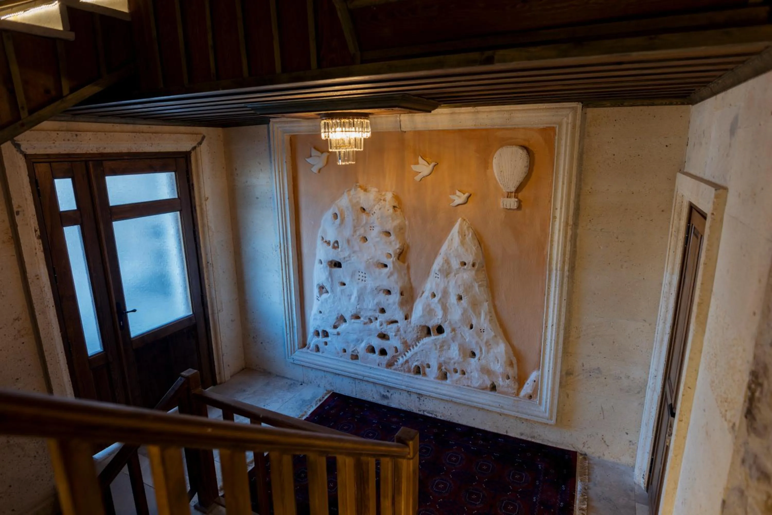 On site in Zeppelin Cappadocia