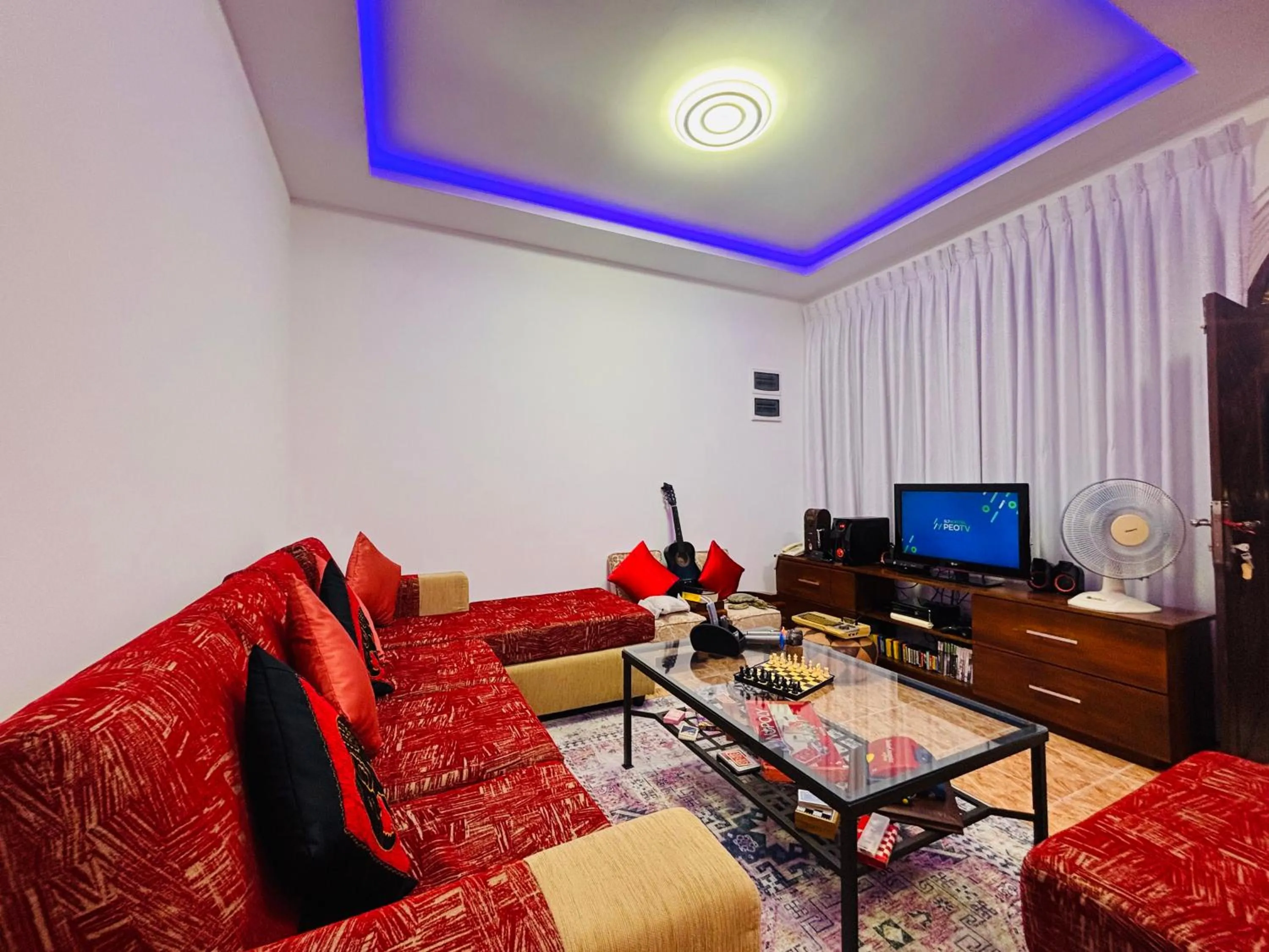Living room in The Villa Angeline