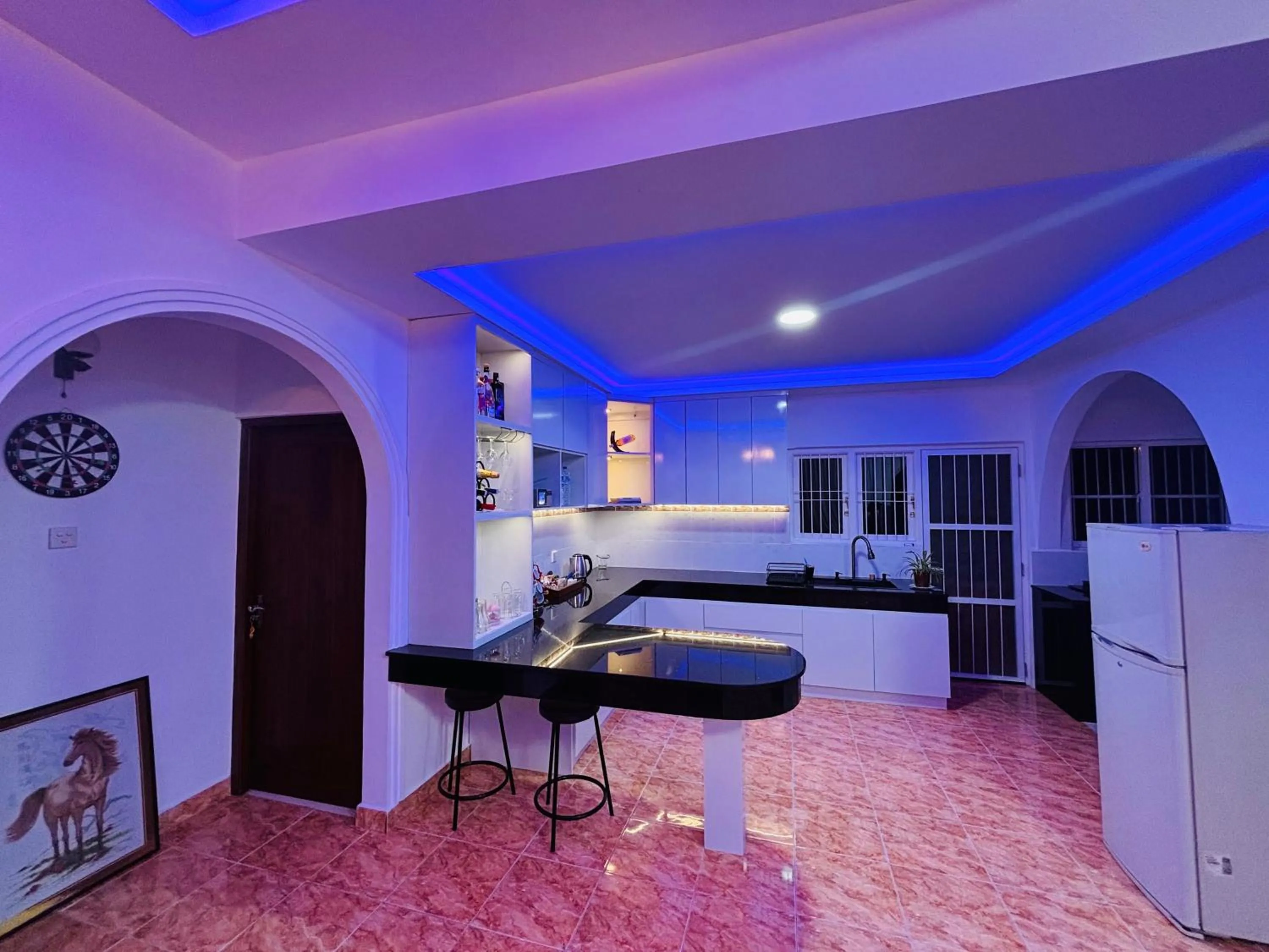 kitchen in The Villa Angeline