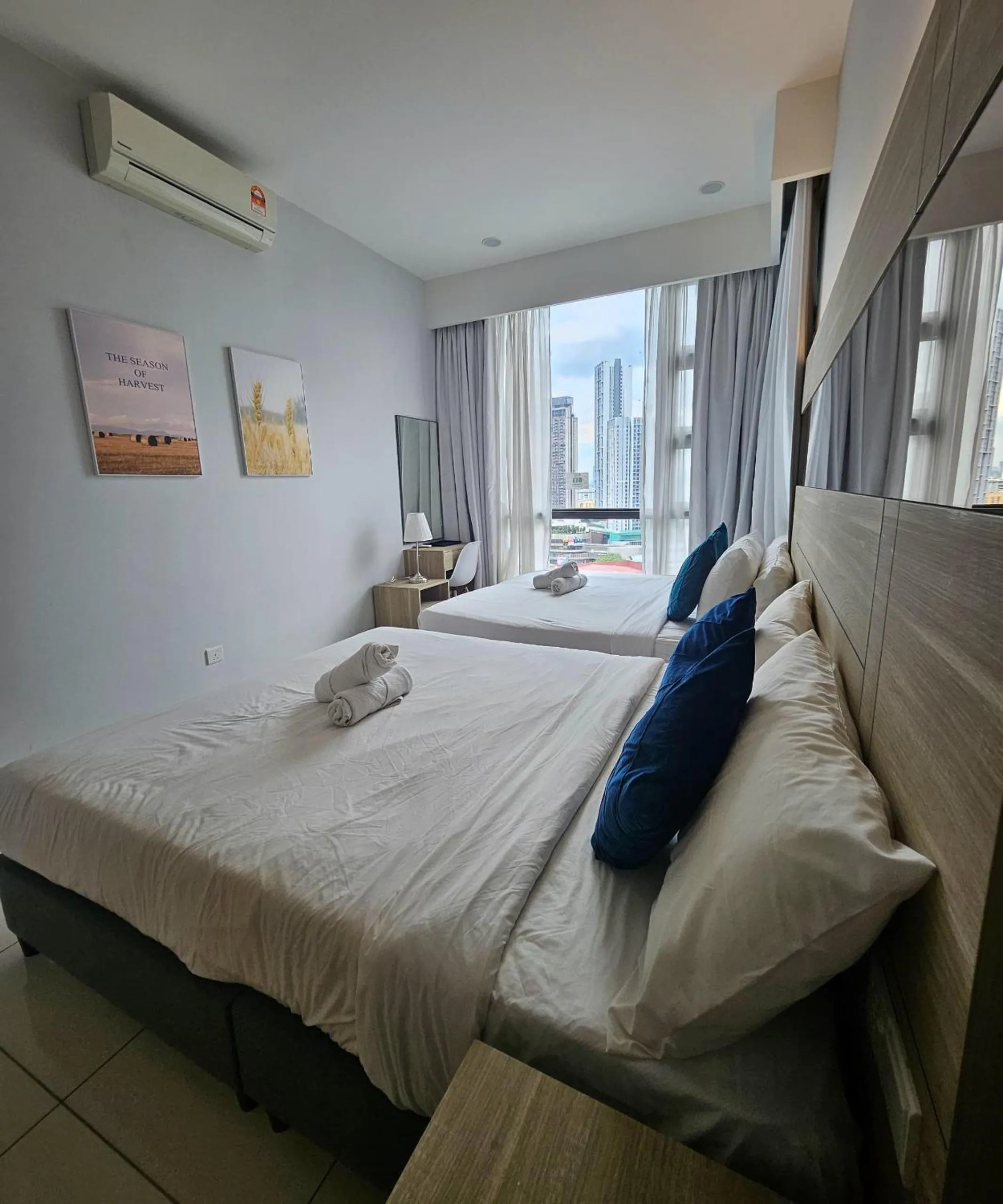 Bed in The Signature Suites at Robertson Bukit Bintang