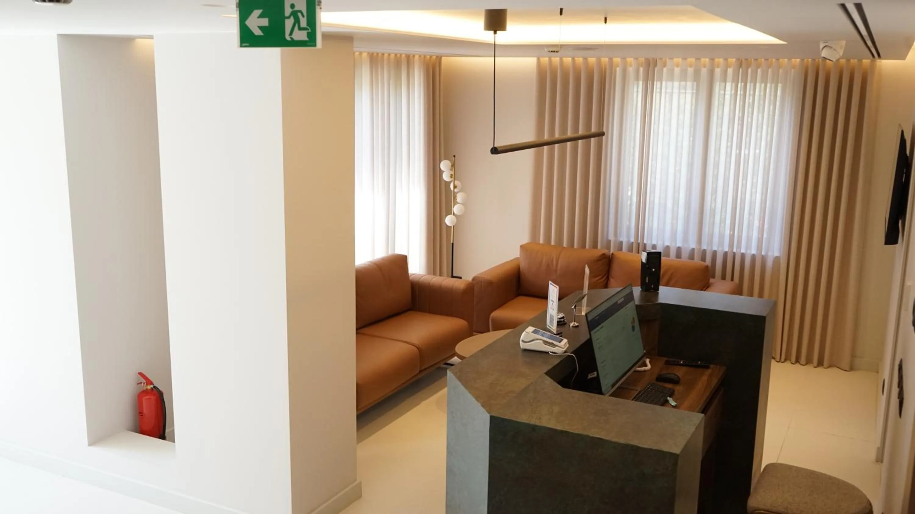 Lobby or reception in Arbnor Boutique Hotel