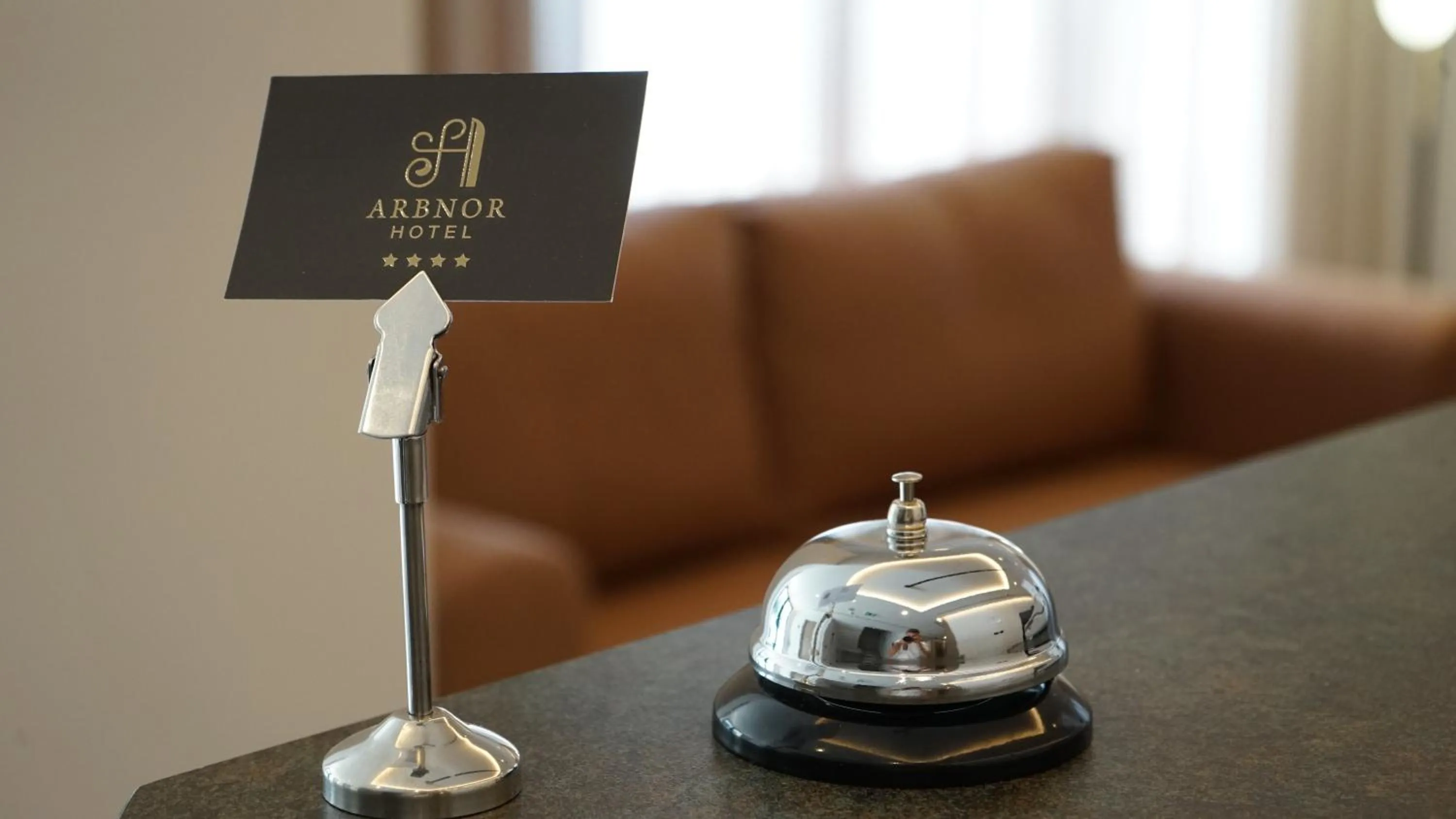 Lobby or reception in Arbnor Boutique Hotel