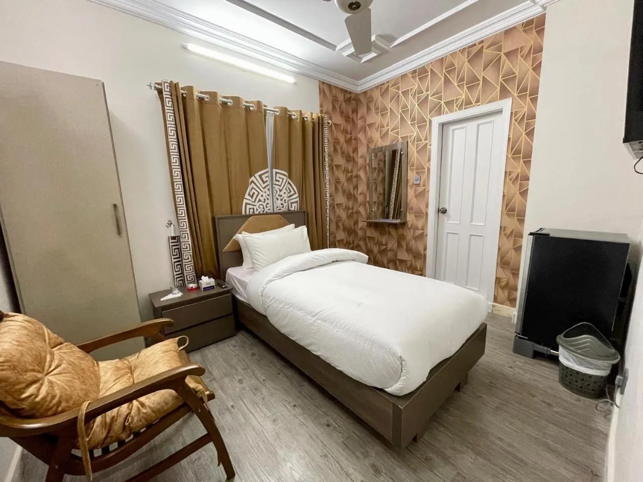 Bed in Landmark Guest House