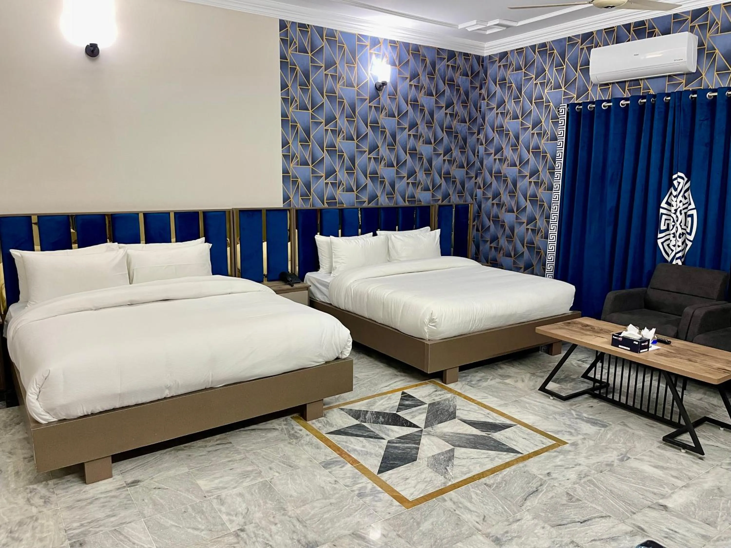 Bed in Landmark Guest House