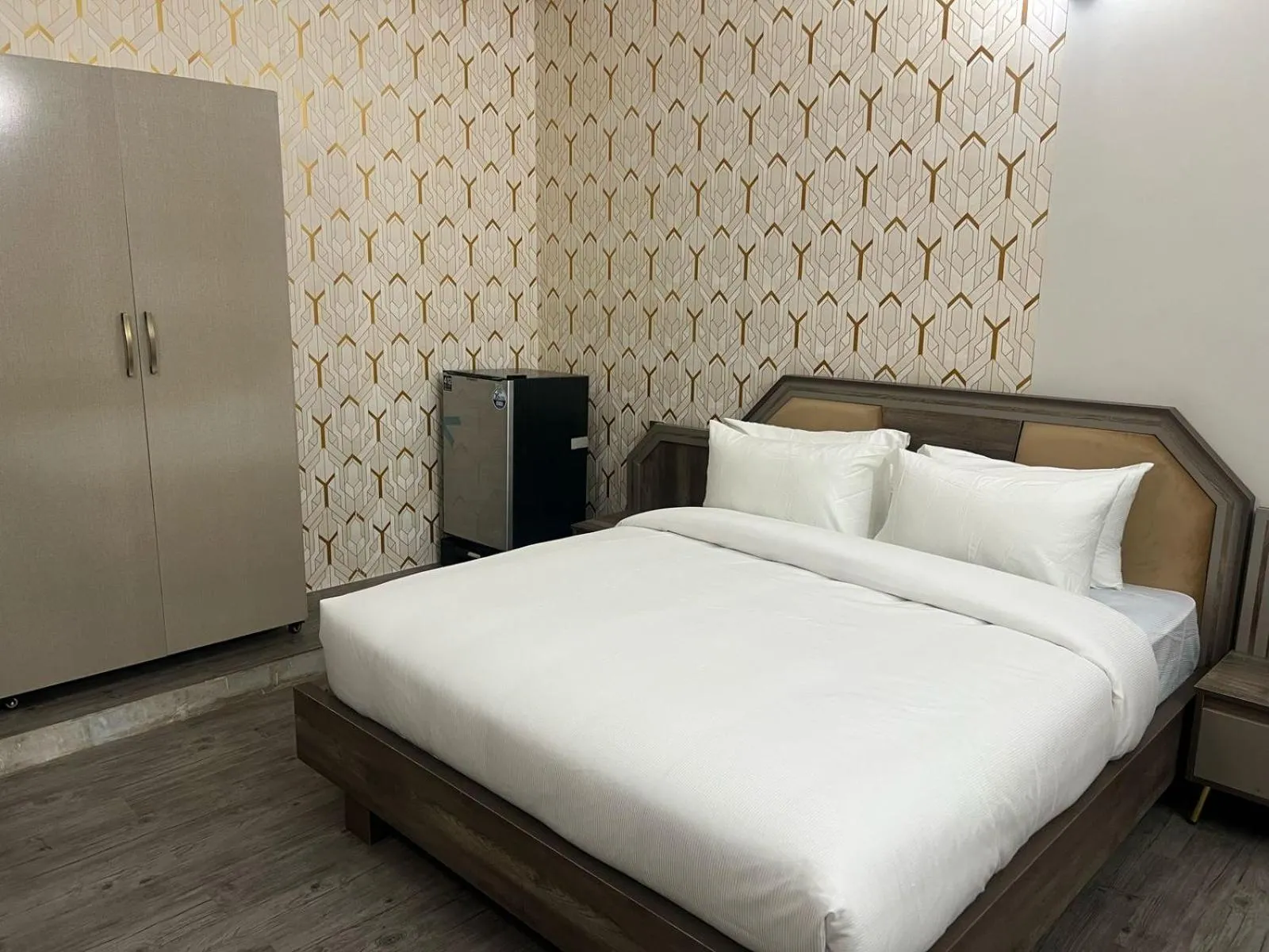 Bed in Landmark Guest House