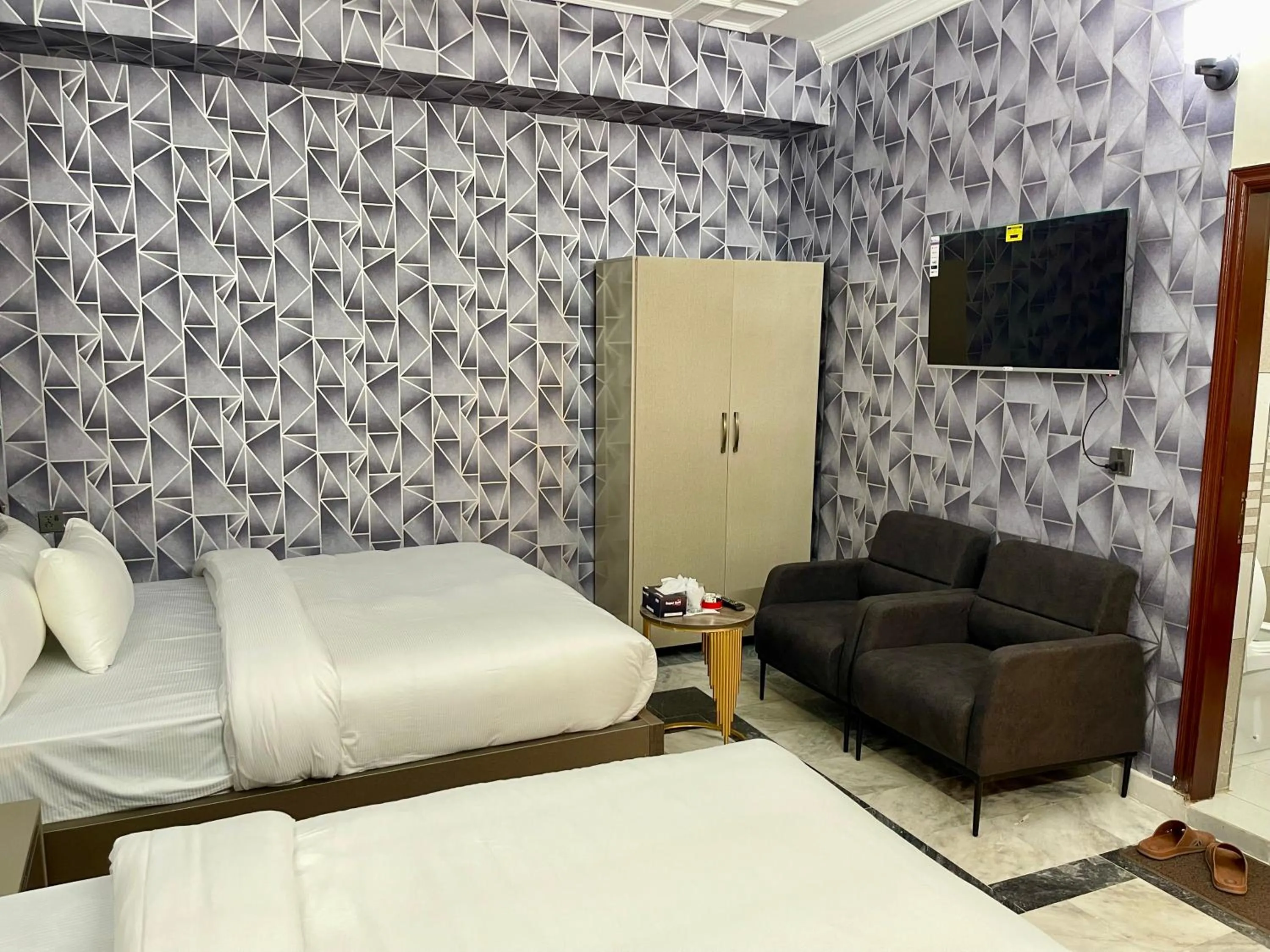 Bed in Landmark Guest House