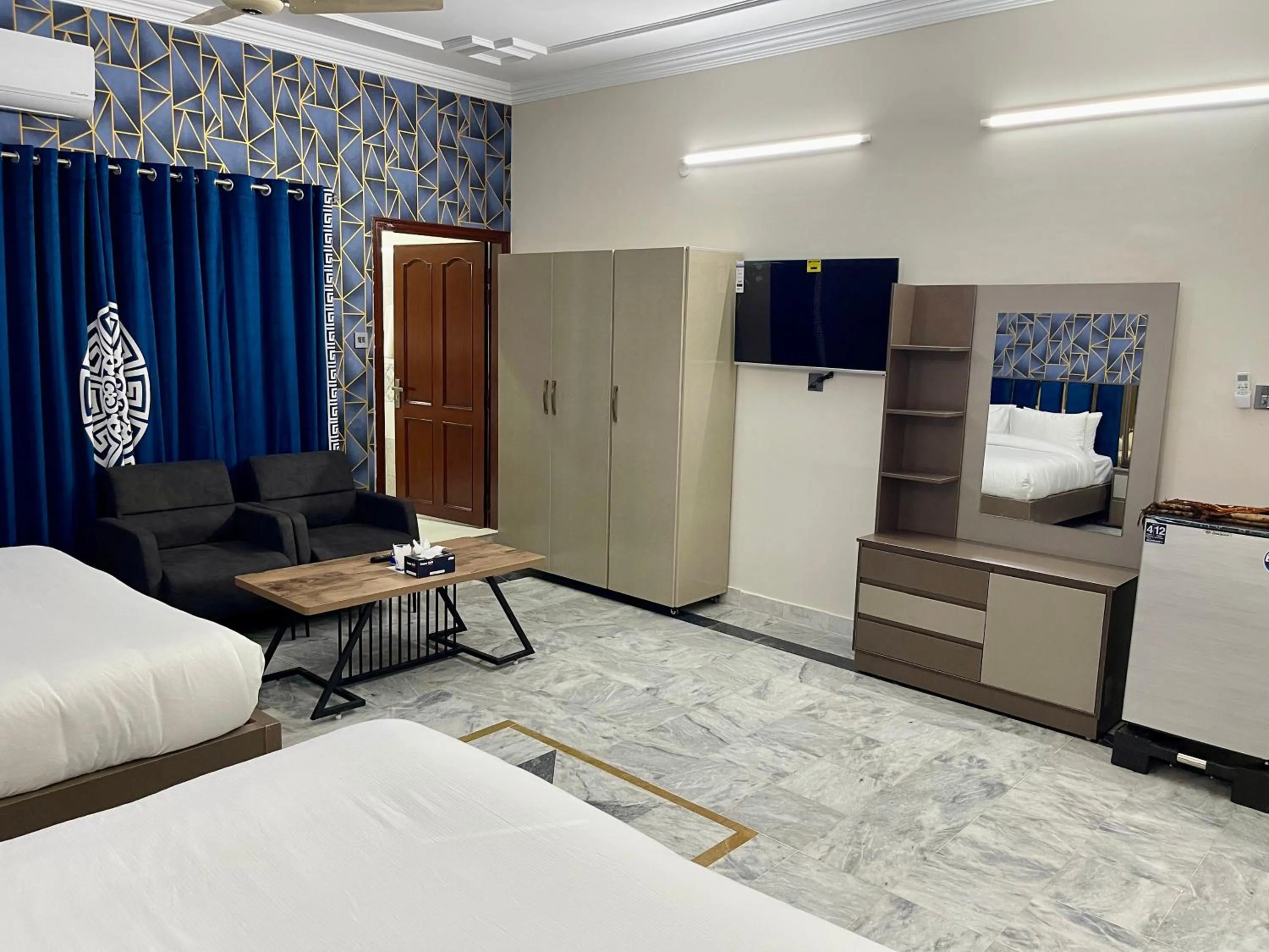 Bed in Landmark Guest House