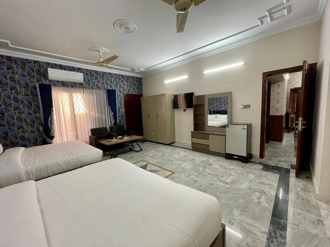 Bed in Landmark Guest House