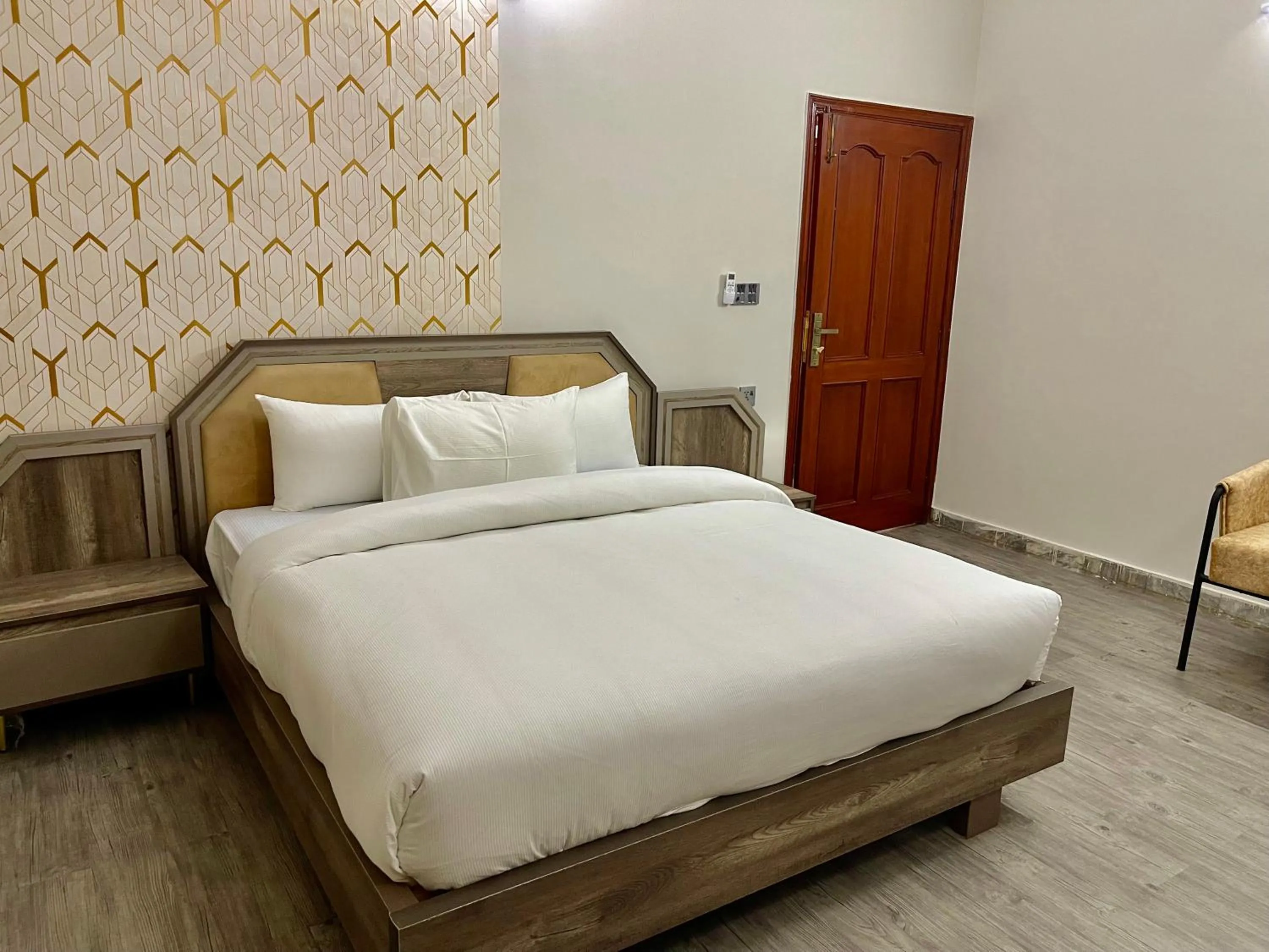 Bed in Landmark Guest House