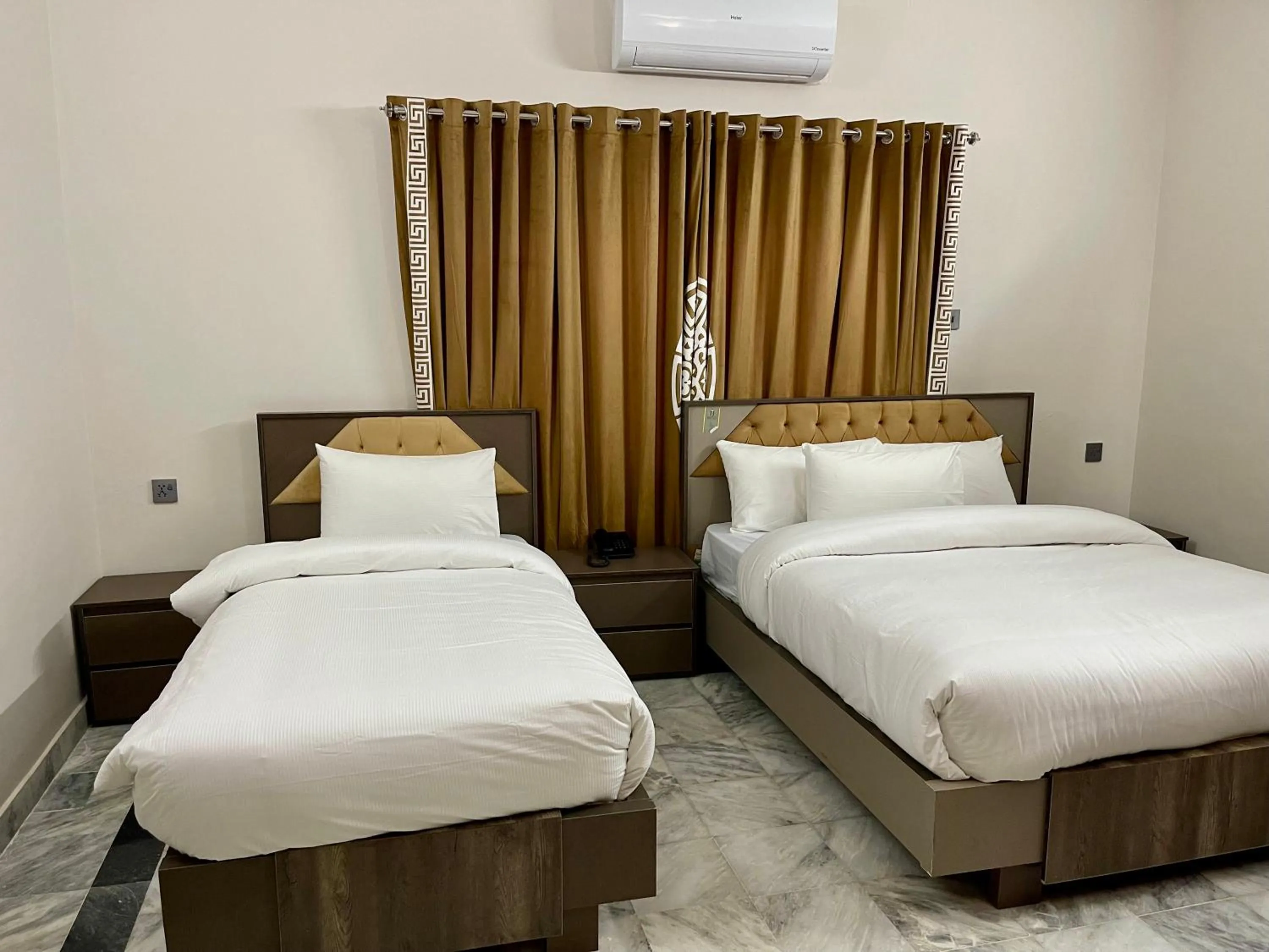 Bed in Landmark Guest House
