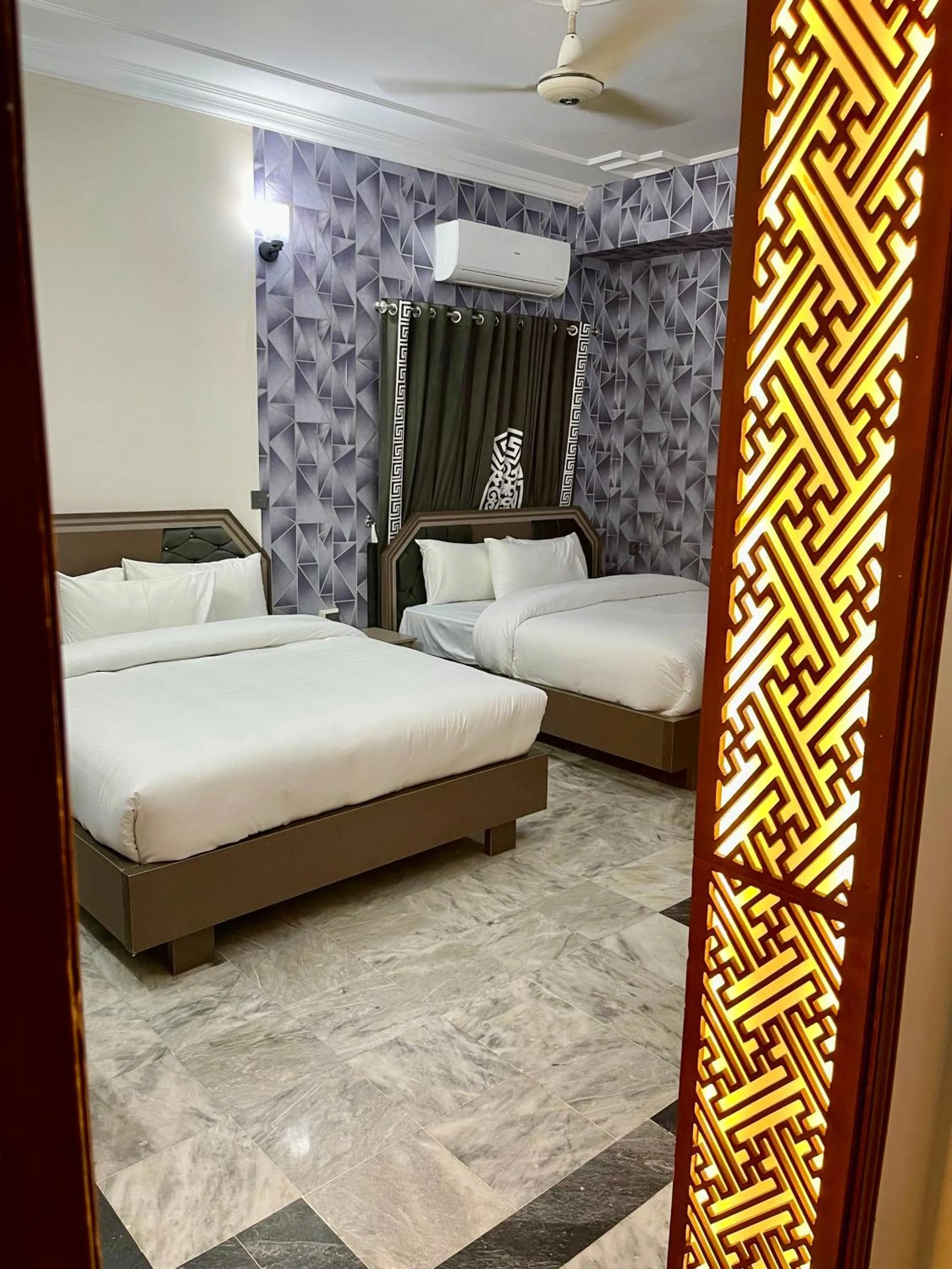Bed in Landmark Guest House