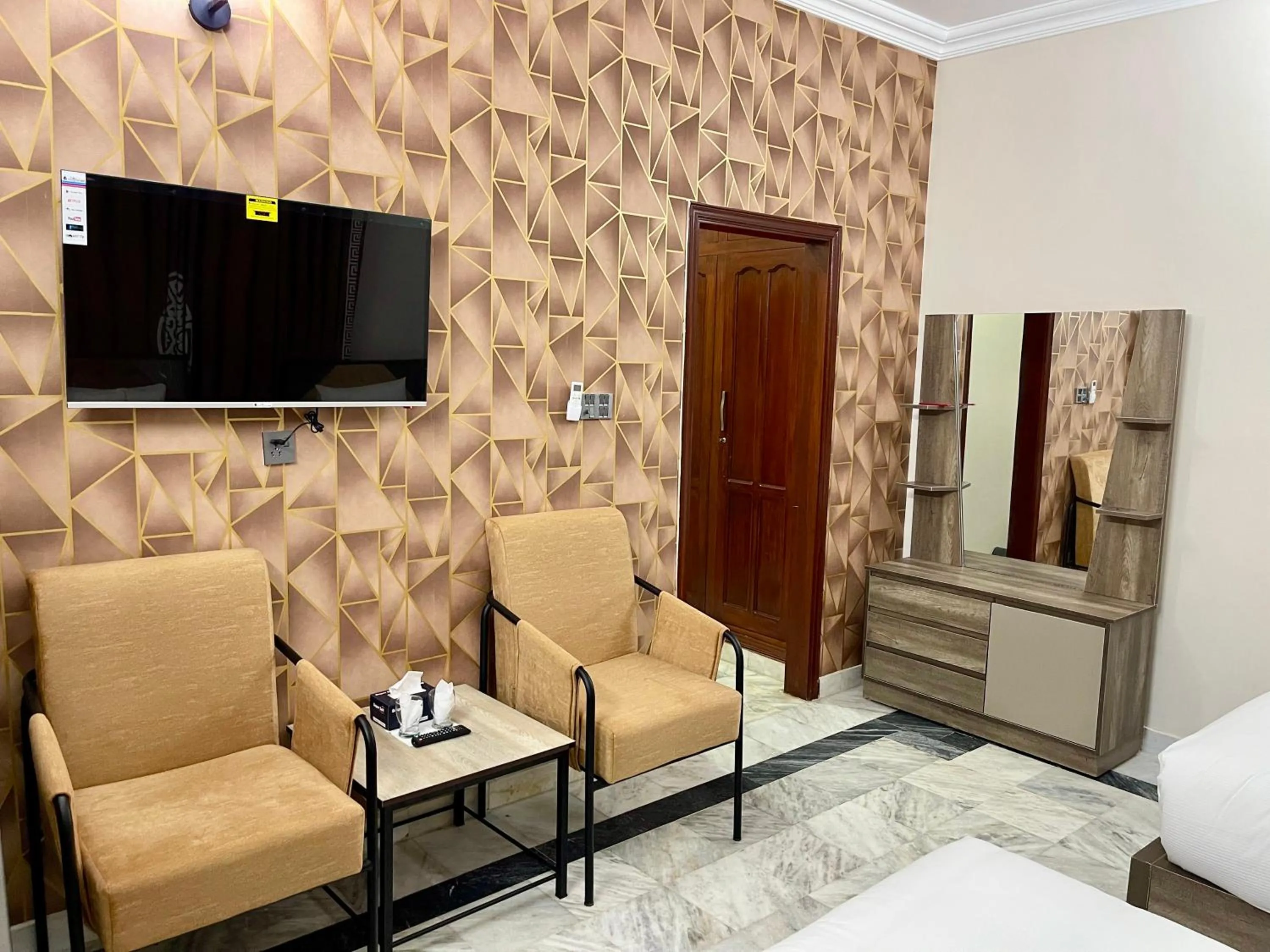 Bed in Landmark Guest House