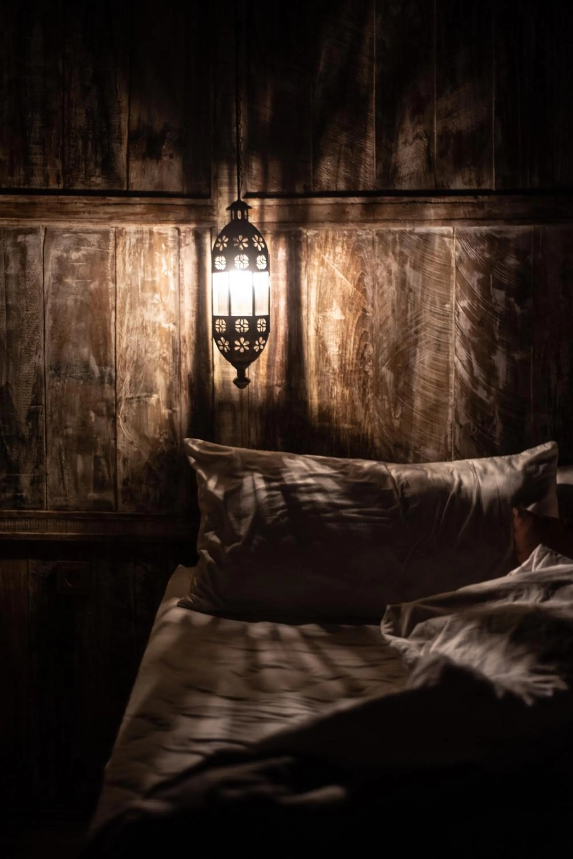 Bed in The Raja Lima hotel