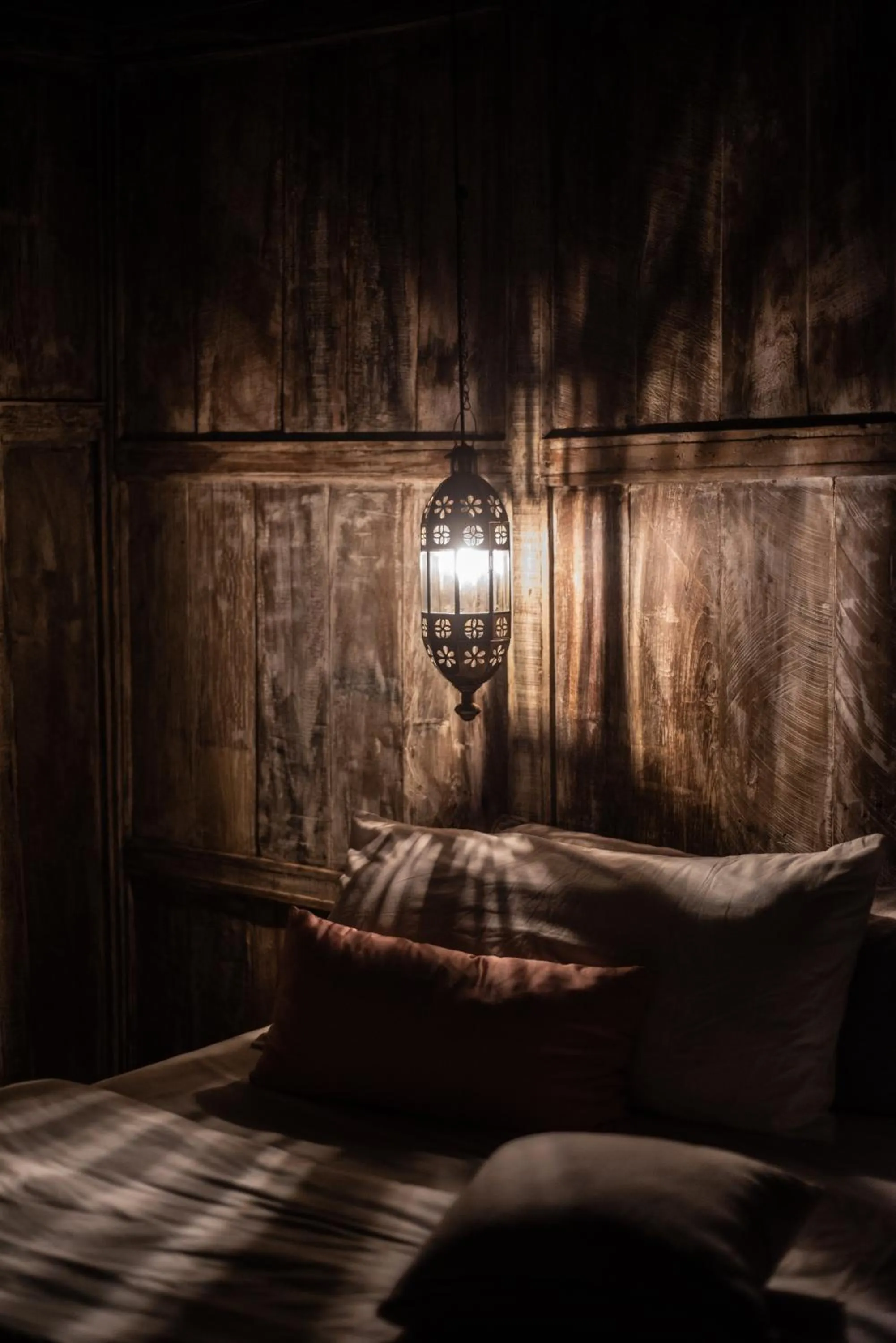 Bed in The Raja Lima hotel