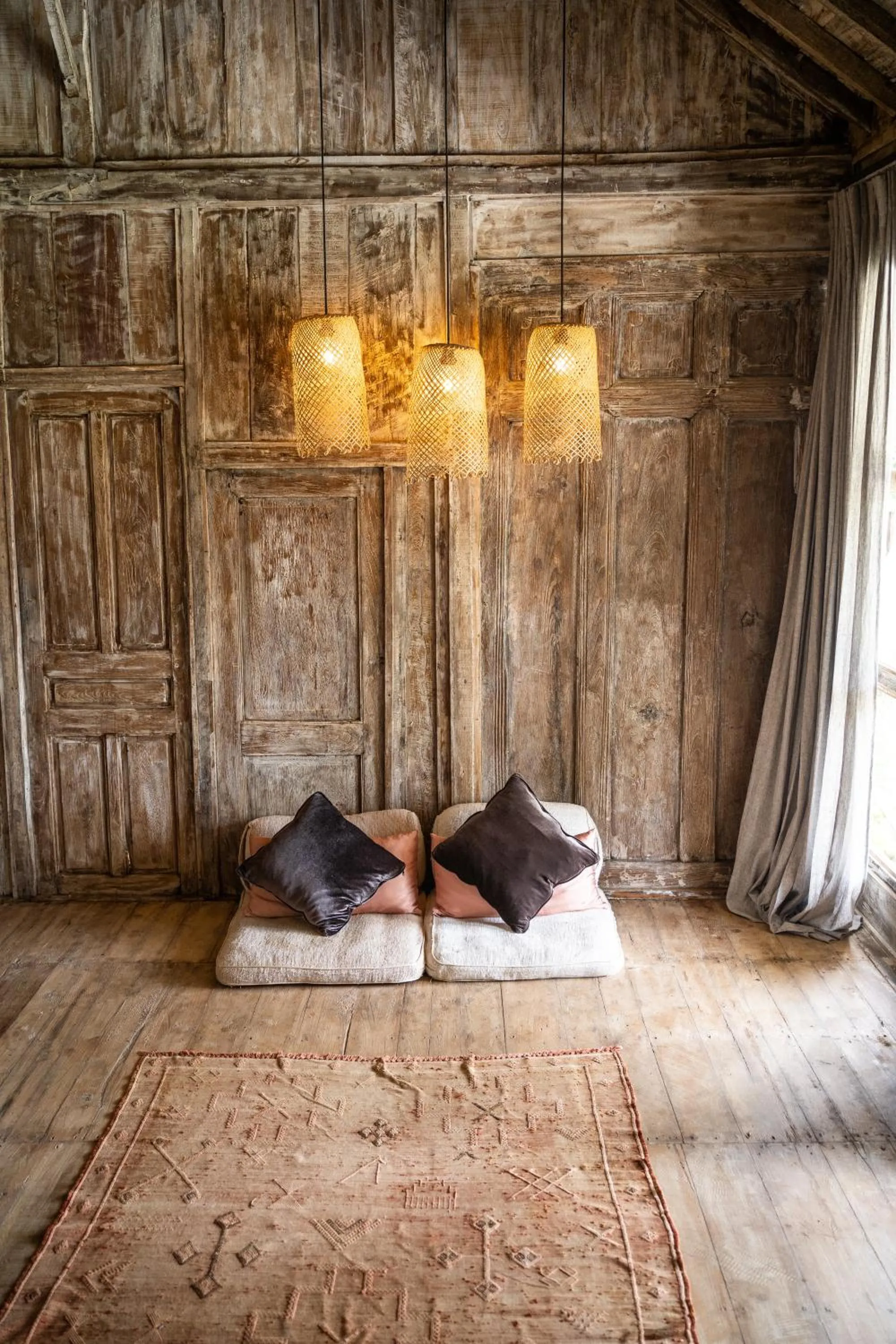 Bed in The Raja Lima hotel
