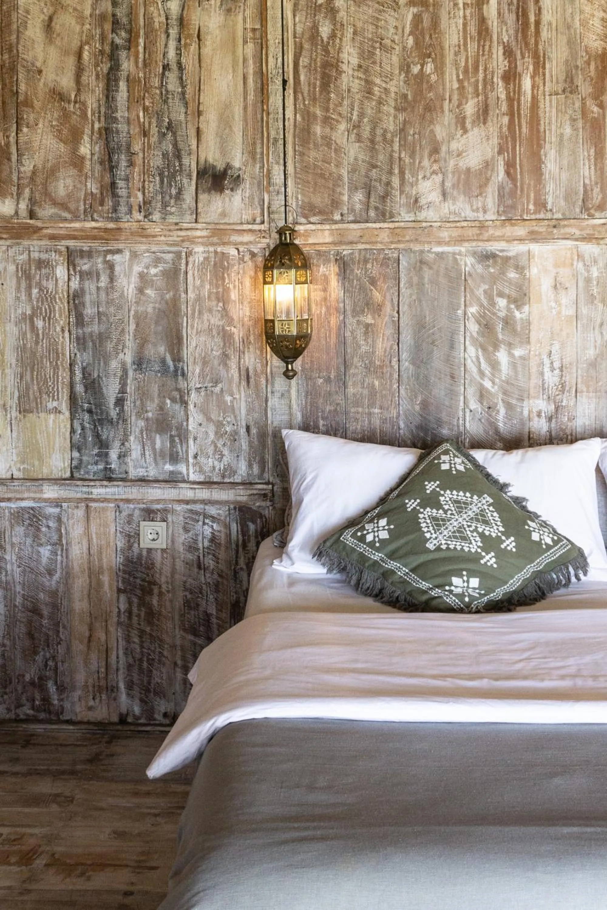 Bed in The Raja Lima hotel