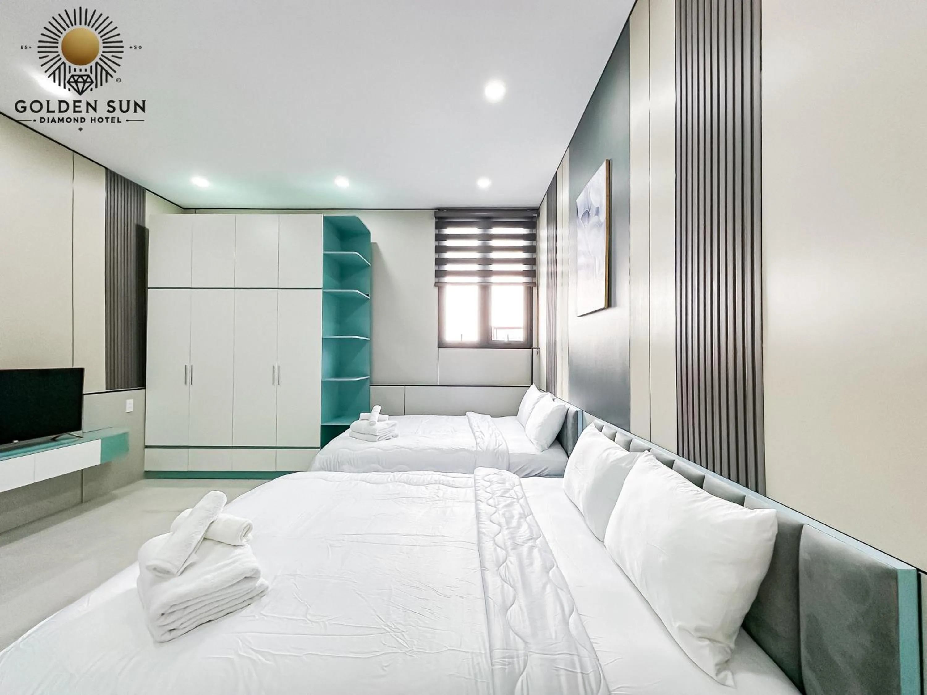 Deluxe Double or Twin Room with City View in Golden Sun Hotel Apartments 5 - Diamond Island