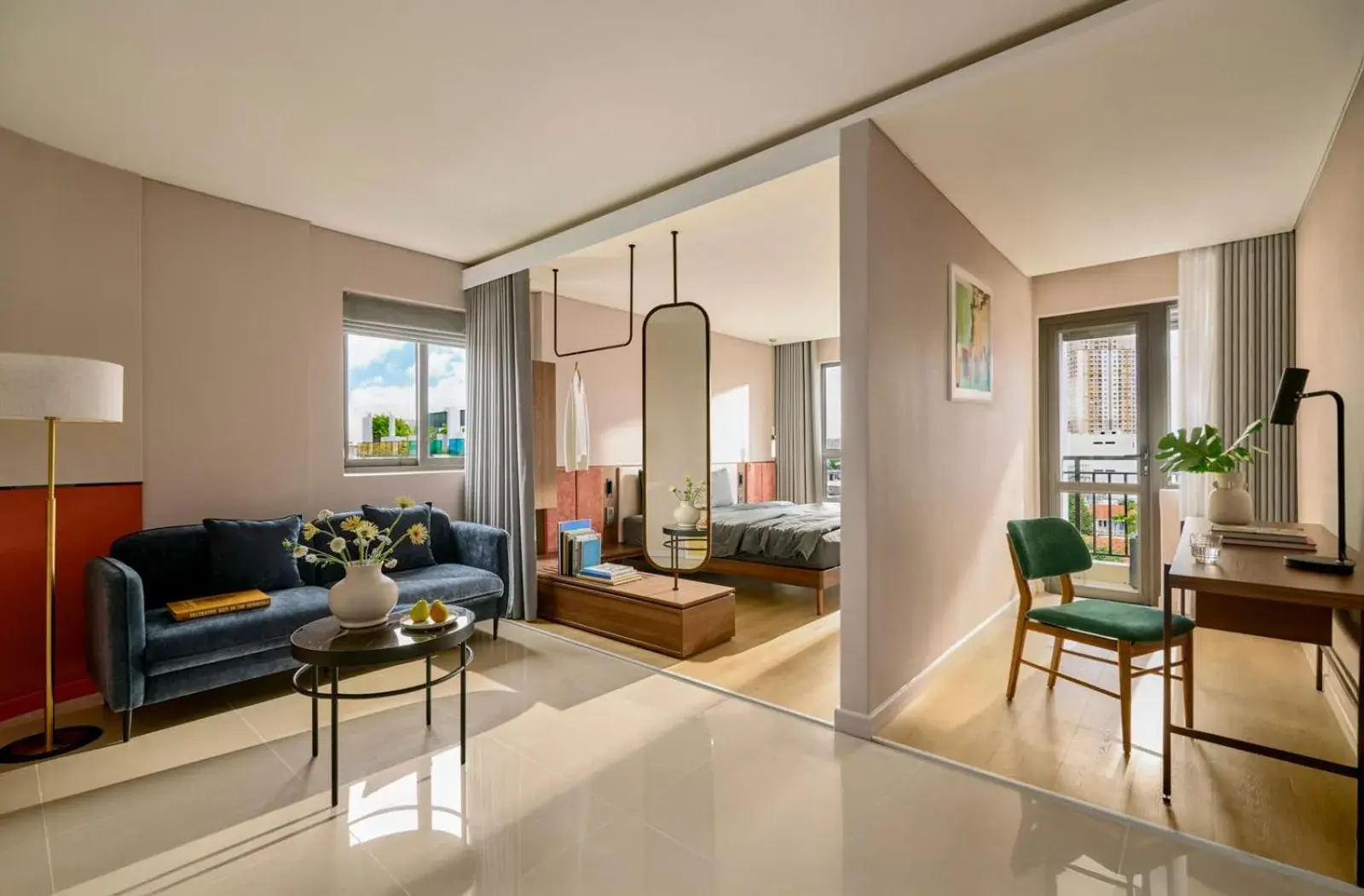 Two-Bedroom Suite in Express by M Village 46 Thảo Điền Two-Bedroom Suite in Express by M Village 46 Thảo Điền