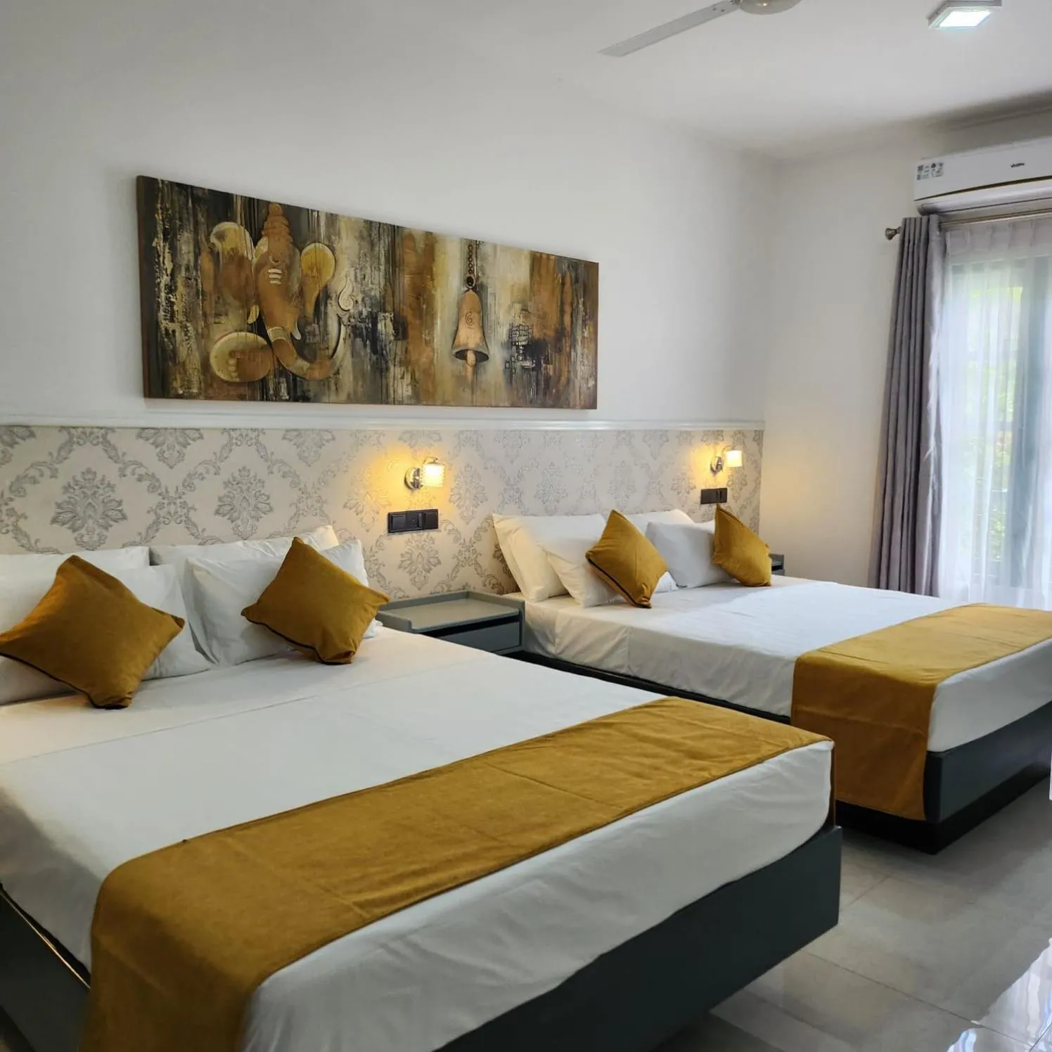 Bed in Neem Tree House, Trincomalee