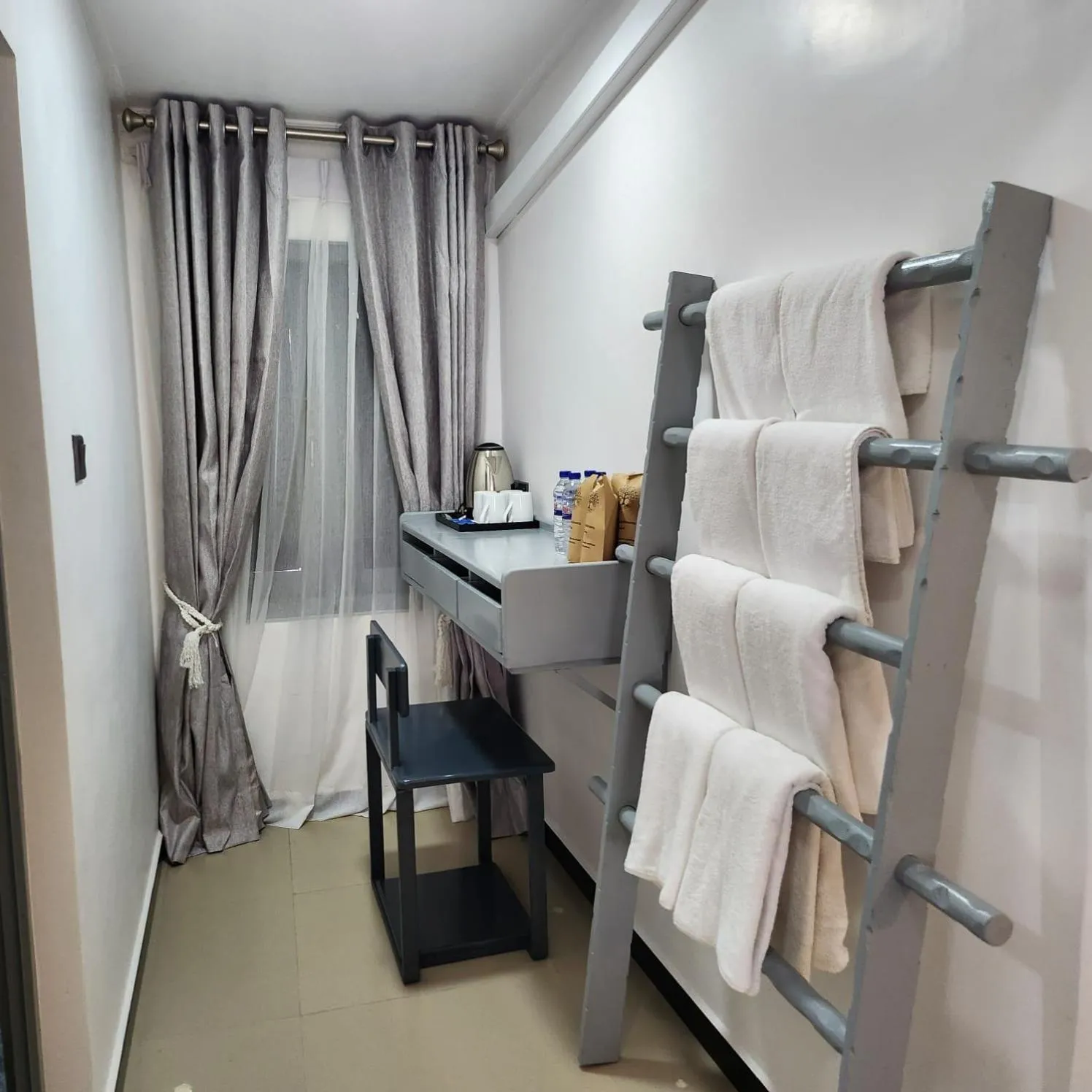 towels, Bed in Neem Tree House, Trincomalee