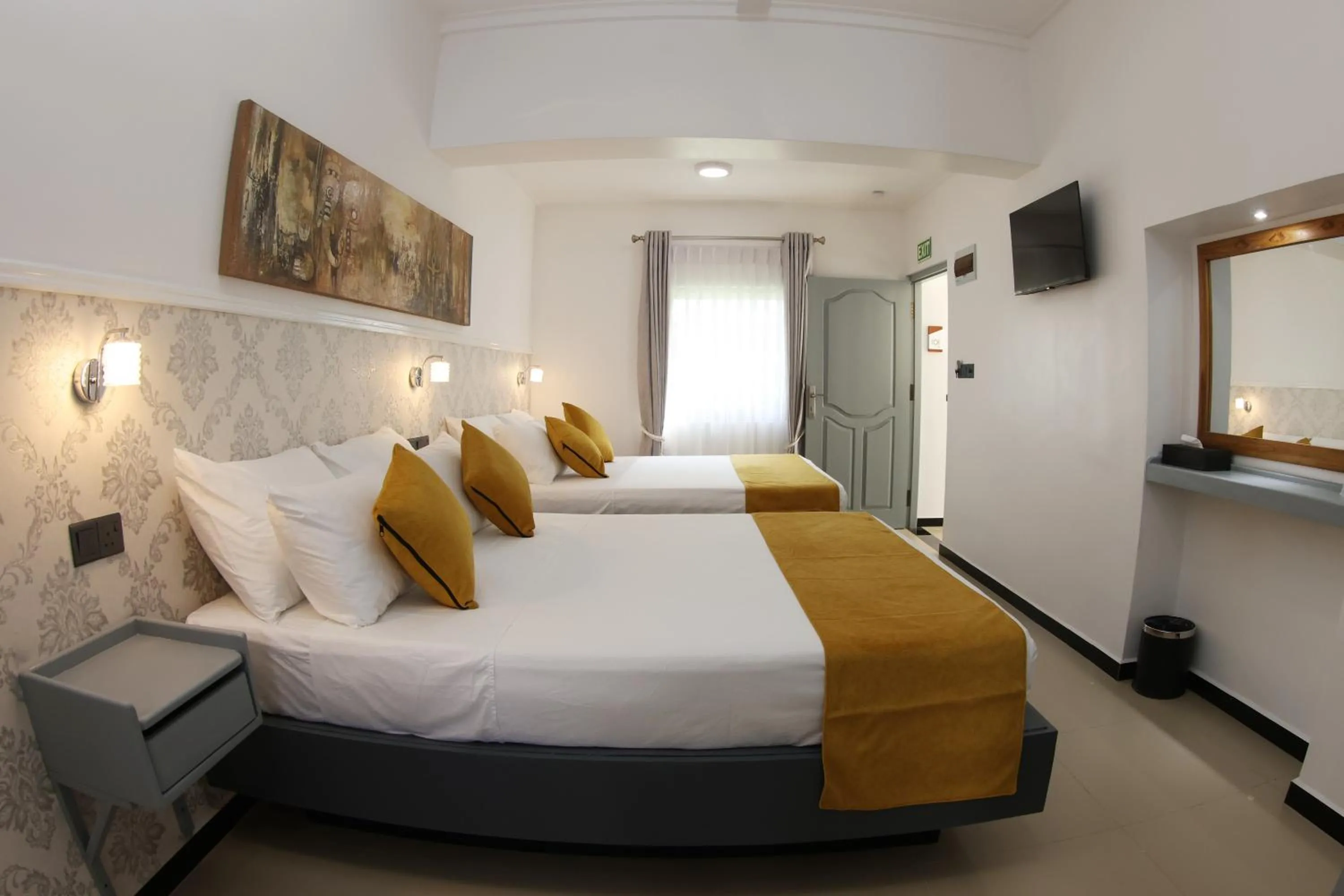 Bed in Neem Tree House, Trincomalee