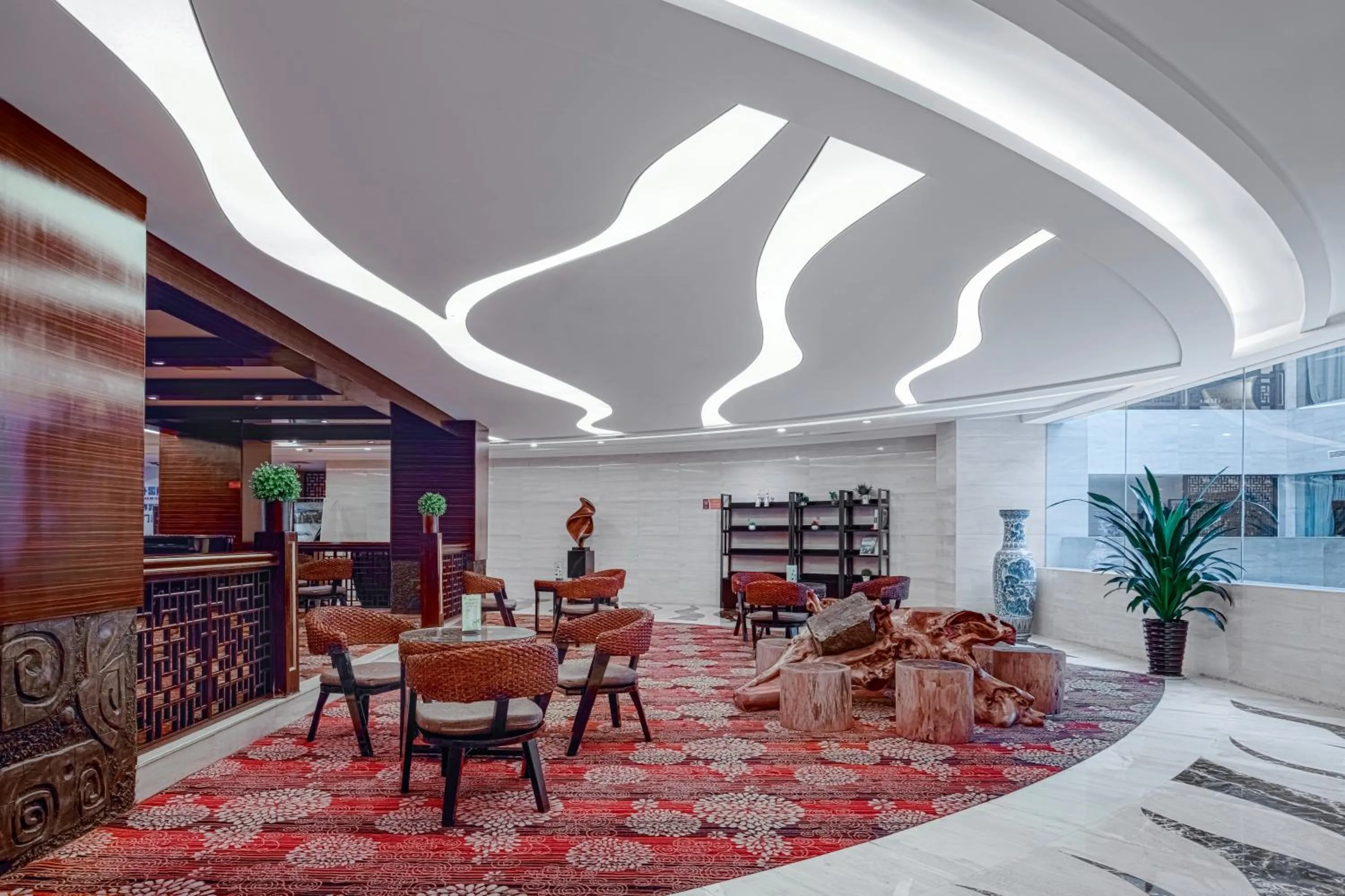 Lobby or reception in Zhangjiajie International Hotel