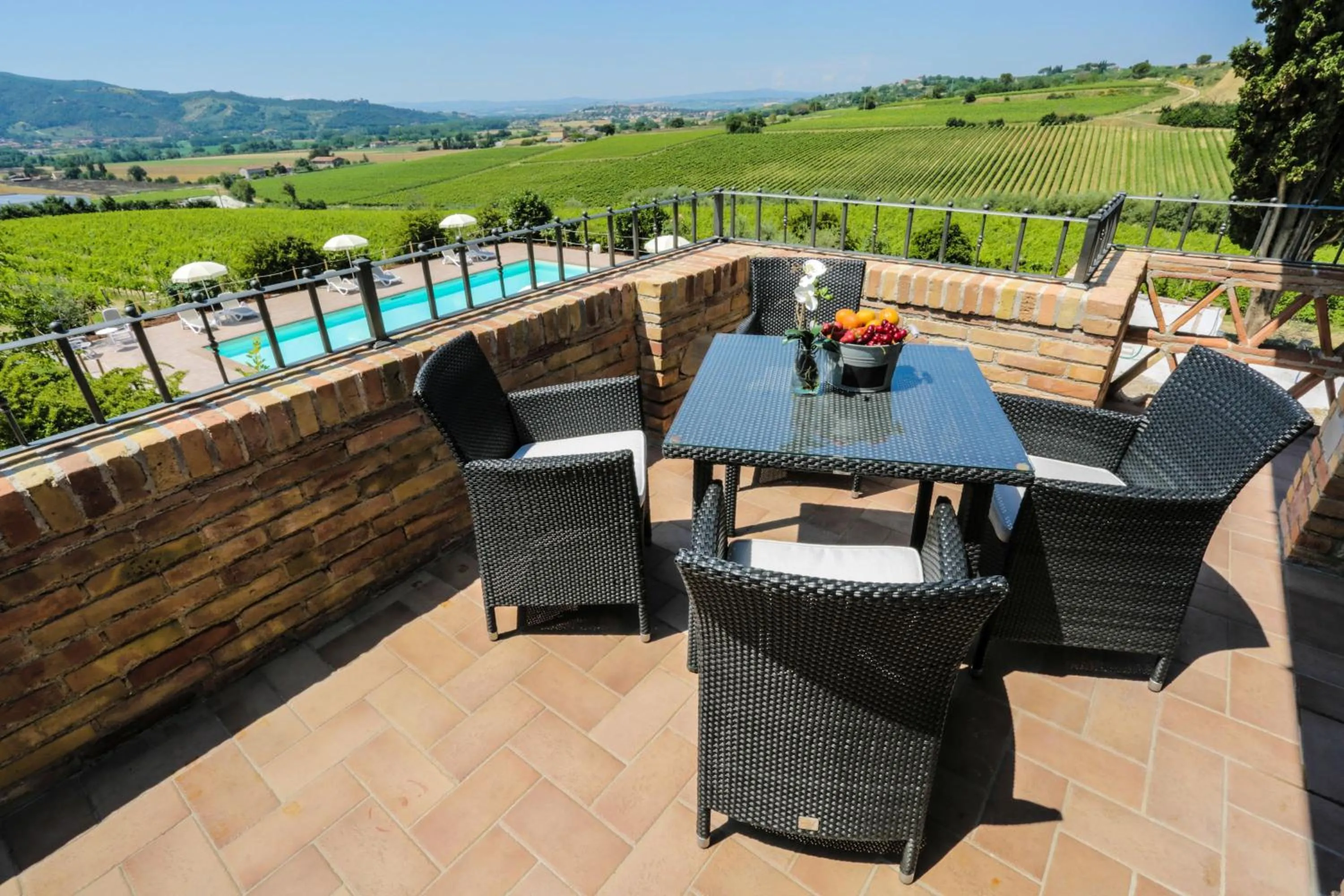 Mountain view in Agriturismo Il Divin Casale