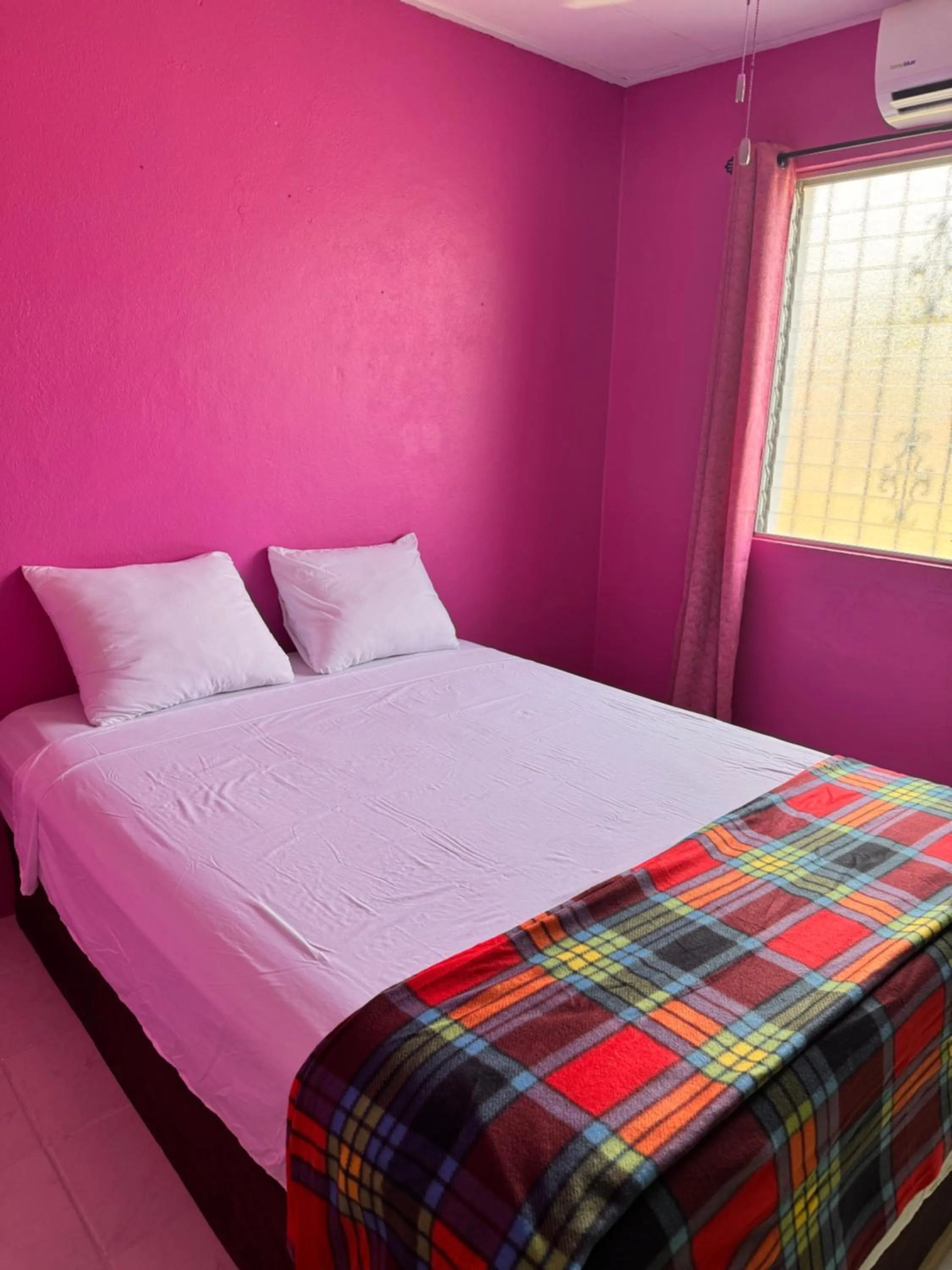 Bed in EL REY Hotel & Restaurant