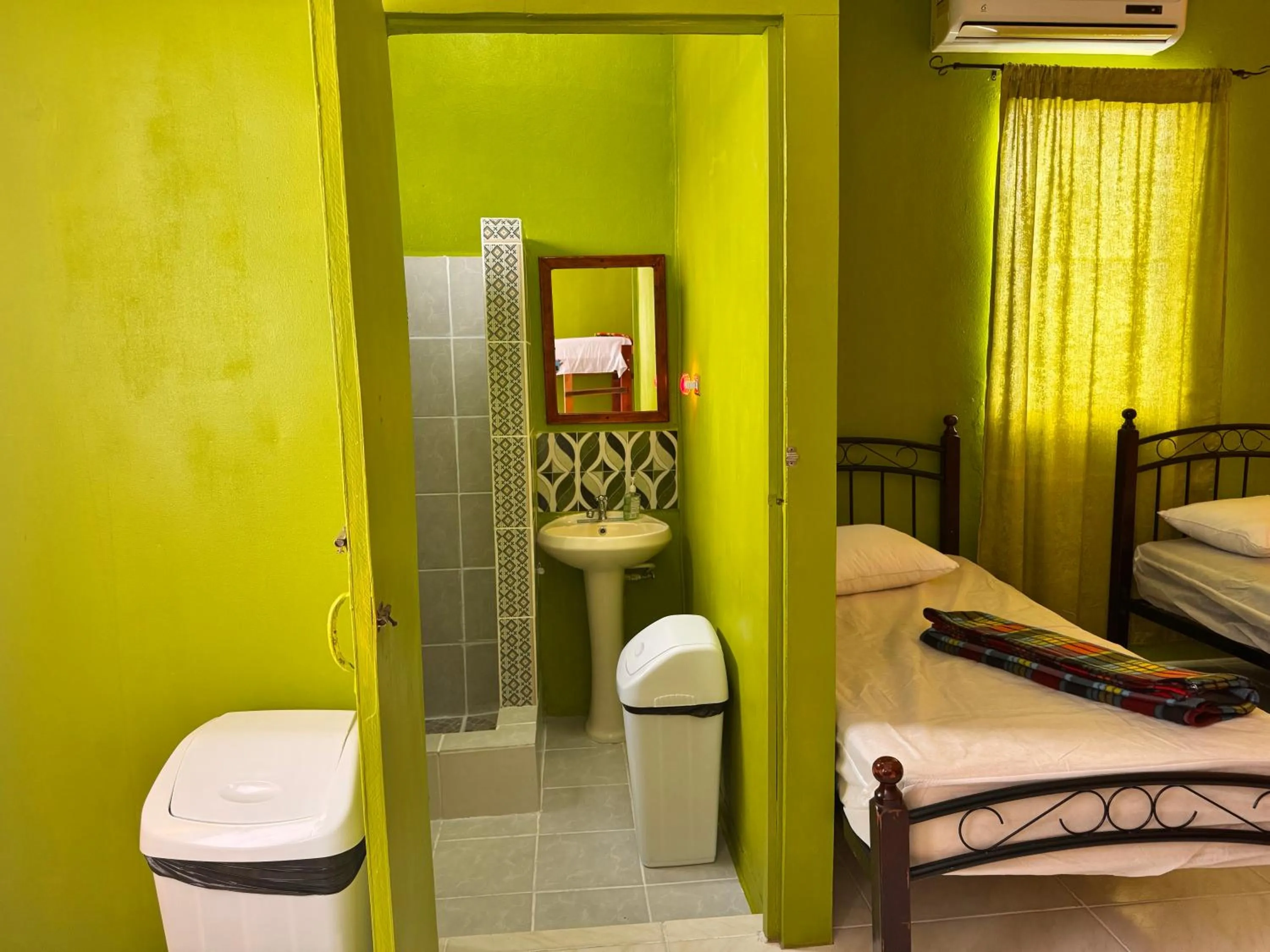 Bed in EL REY Hotel & Restaurant