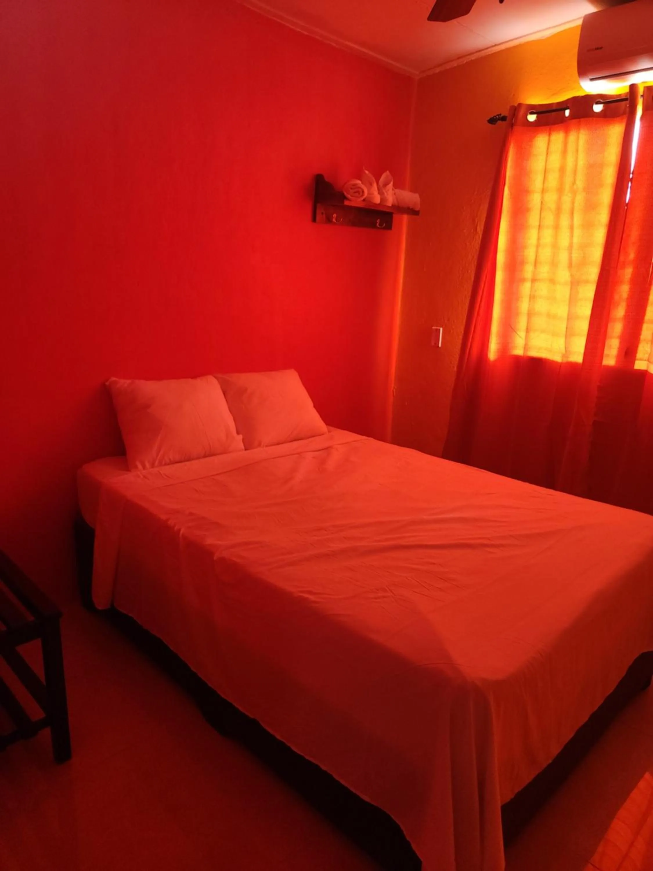 Bed in EL REY Hotel & Restaurant