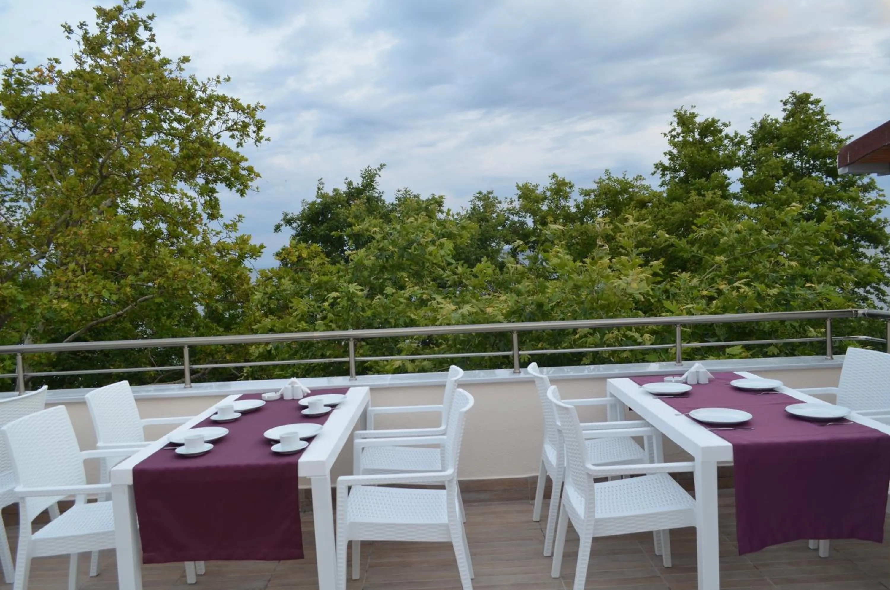 Balcony/Terrace in Ada Palas Otel