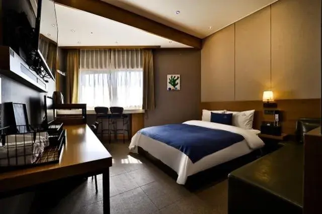 Bed in Jinju Hotel The Cloud Bed in Jinju Hotel The Cloud