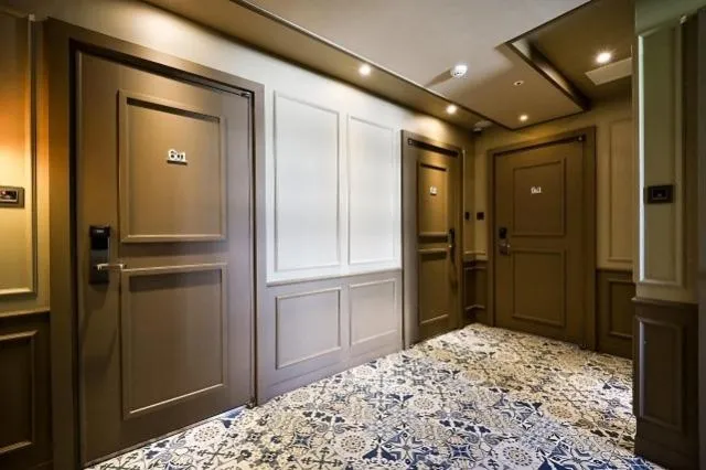 Bed in Jinju Hotel The Cloud