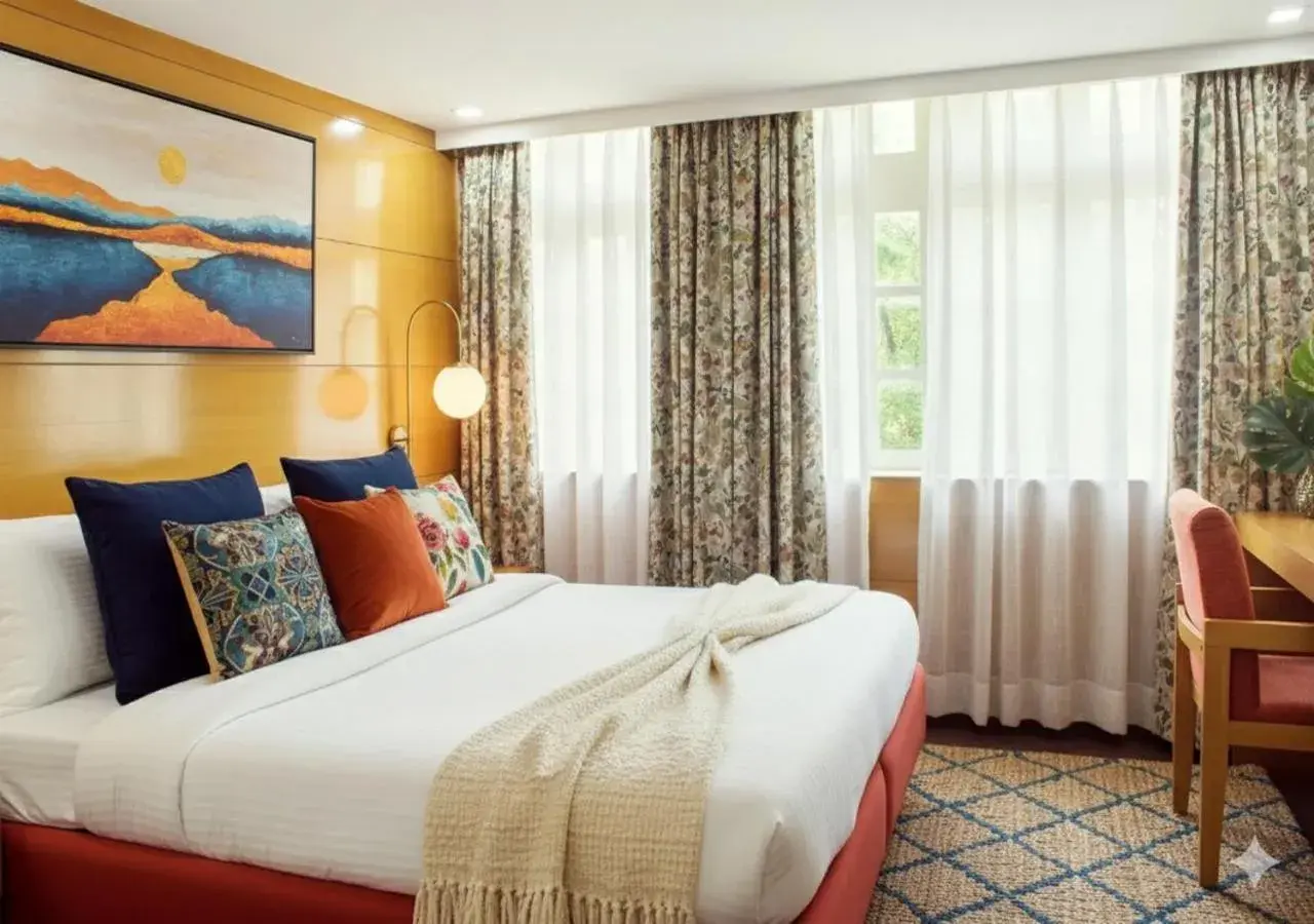 Bed in Hotels Daffodils Connaught Place Bed in Hotels Daffodils Connaught Place