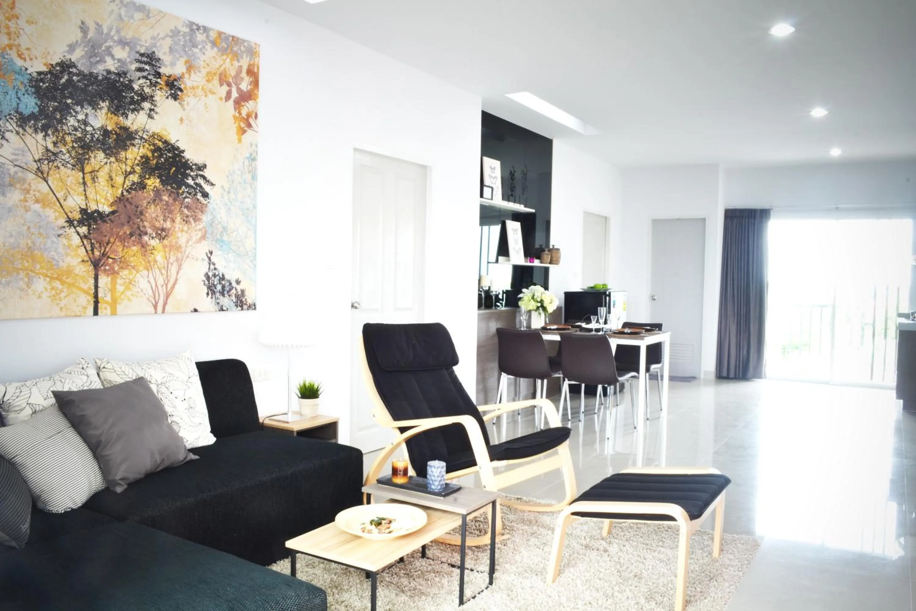 Living room in Zada Residence