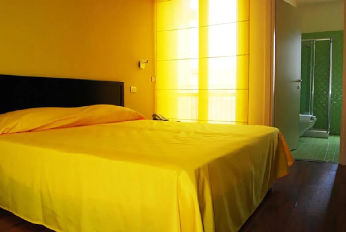 Bed in Hotel I Colori