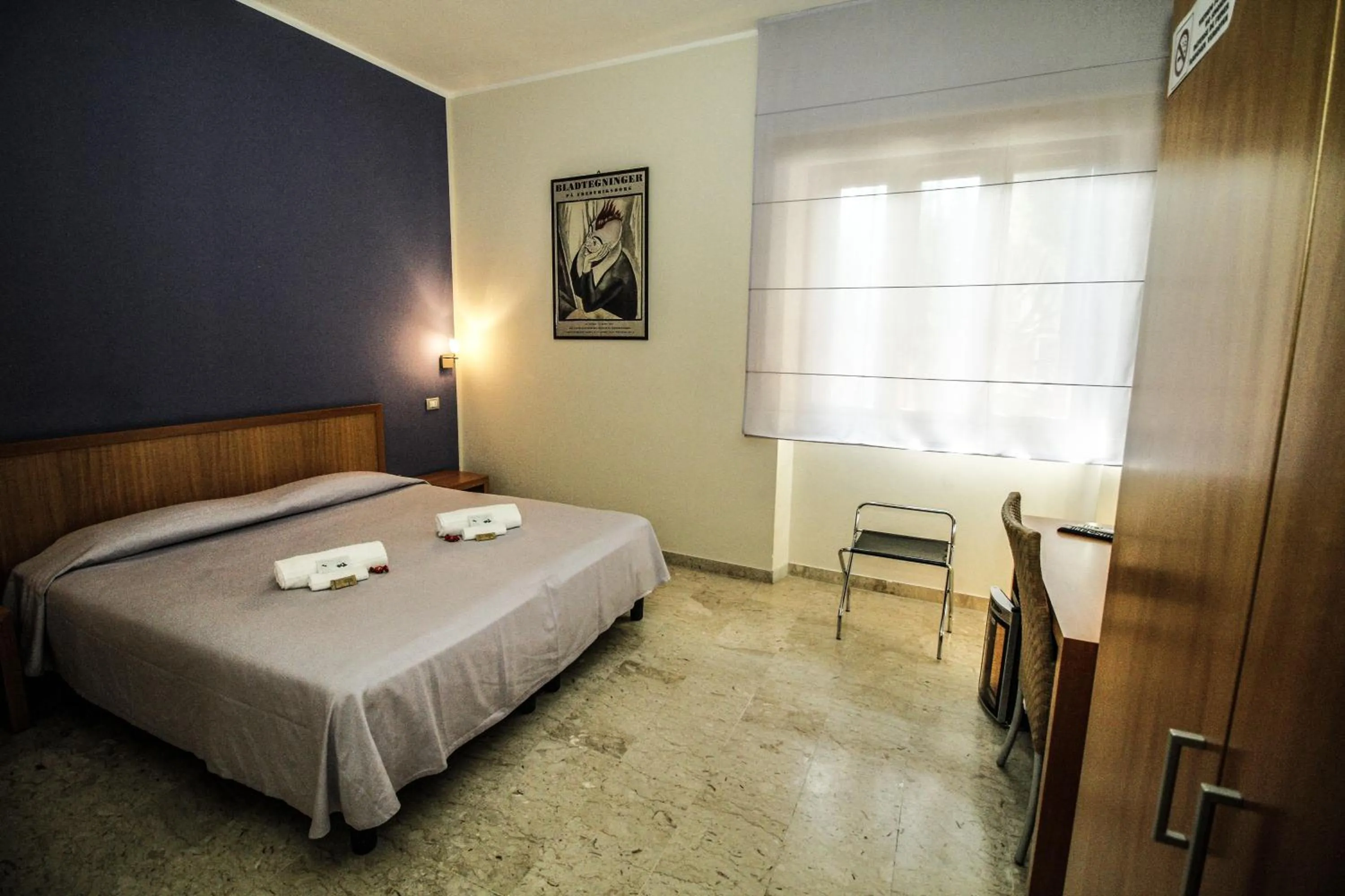 Bed in Hotel I Colori