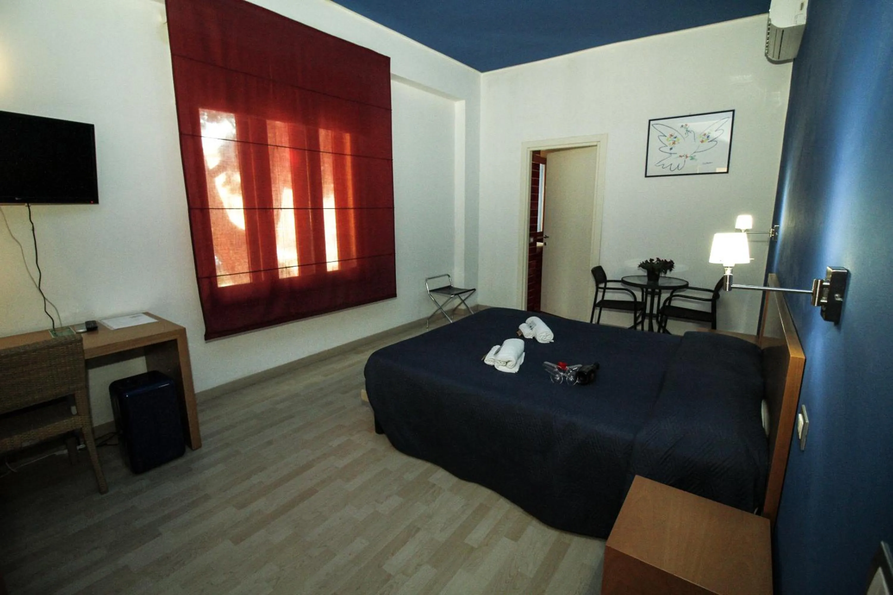 Bed in Hotel I Colori