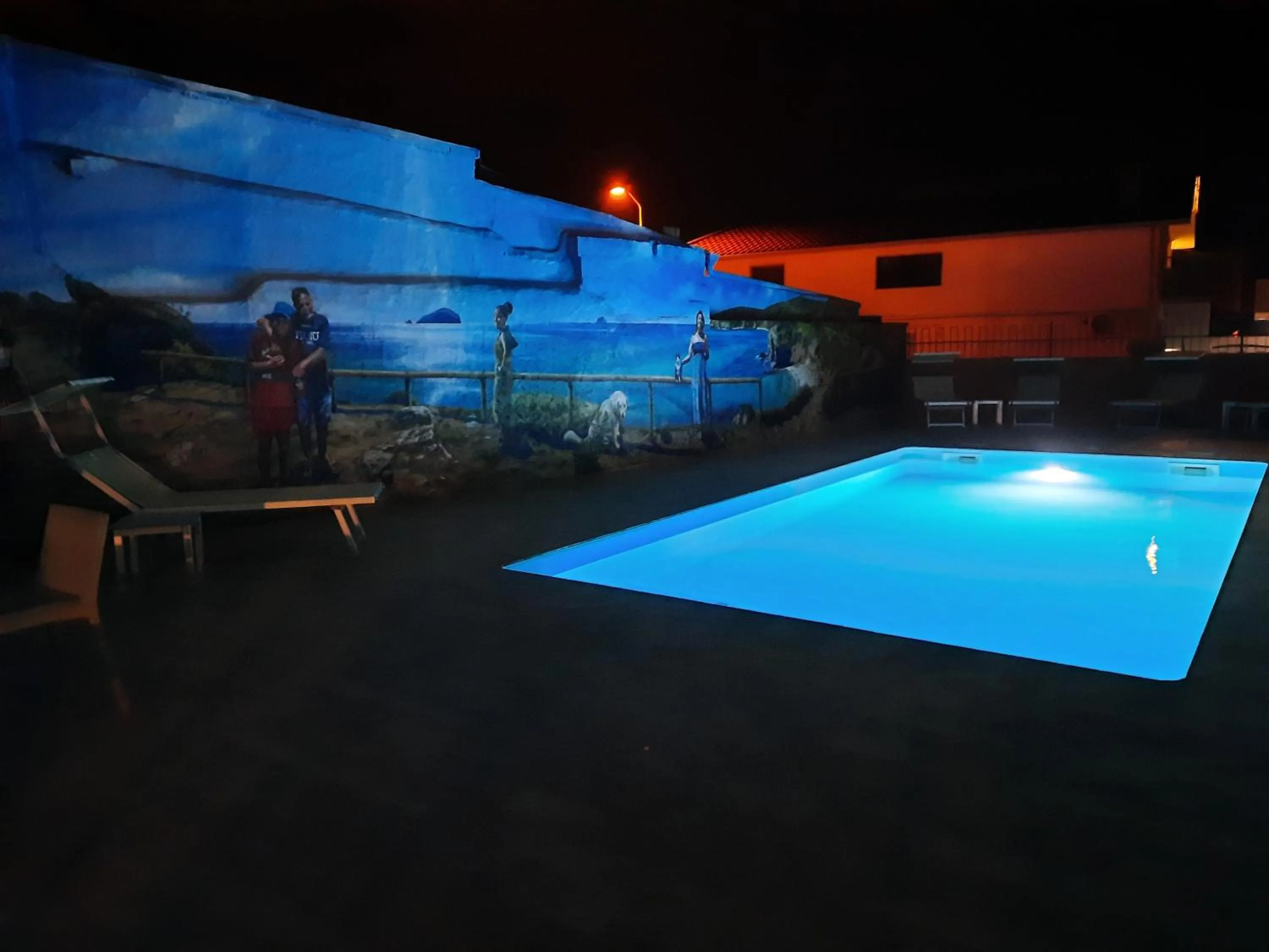 Swimming pool in Hotel I Colori