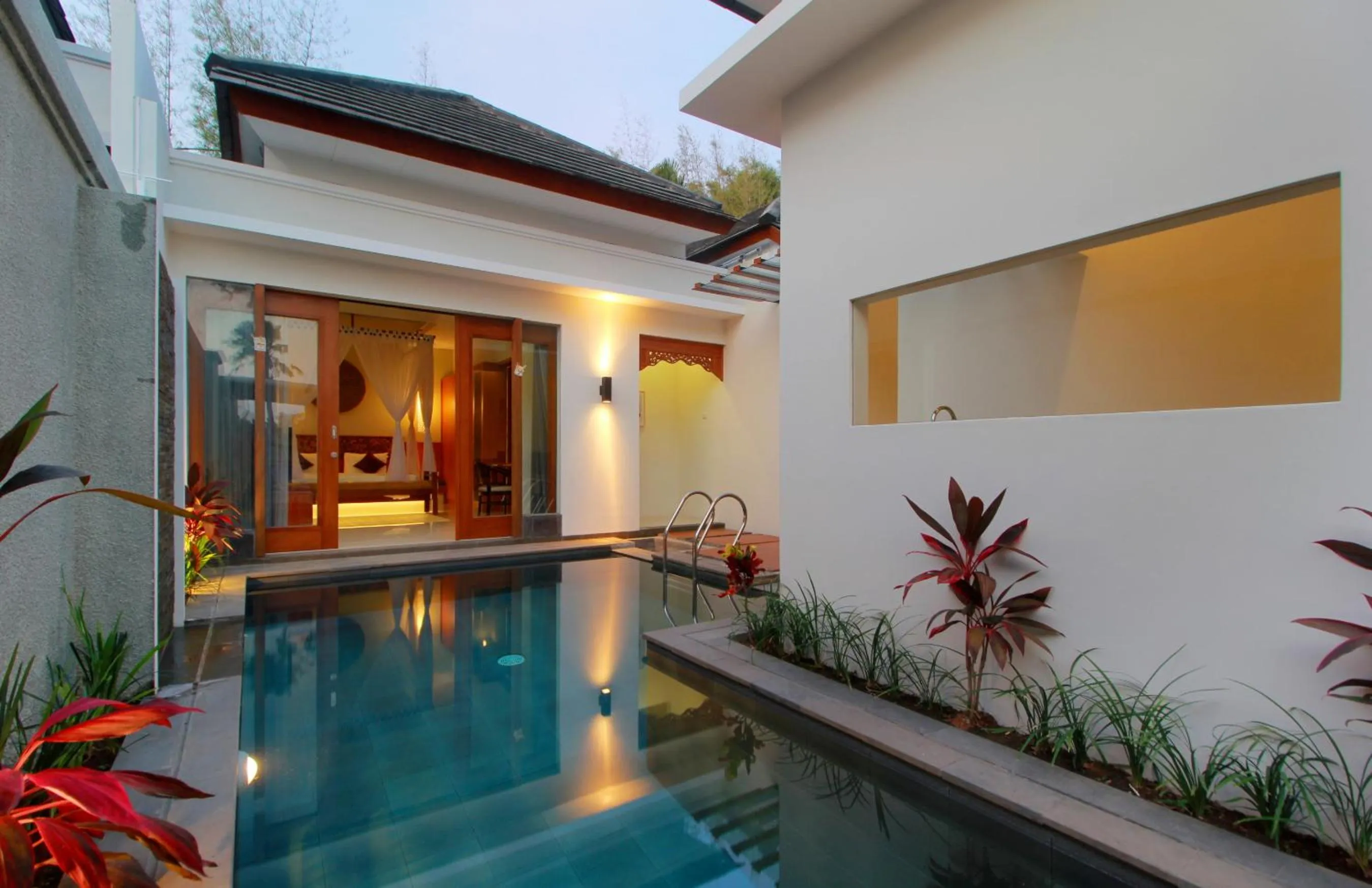 Pool view in Maharaja Villas Bali - CHSE Certified